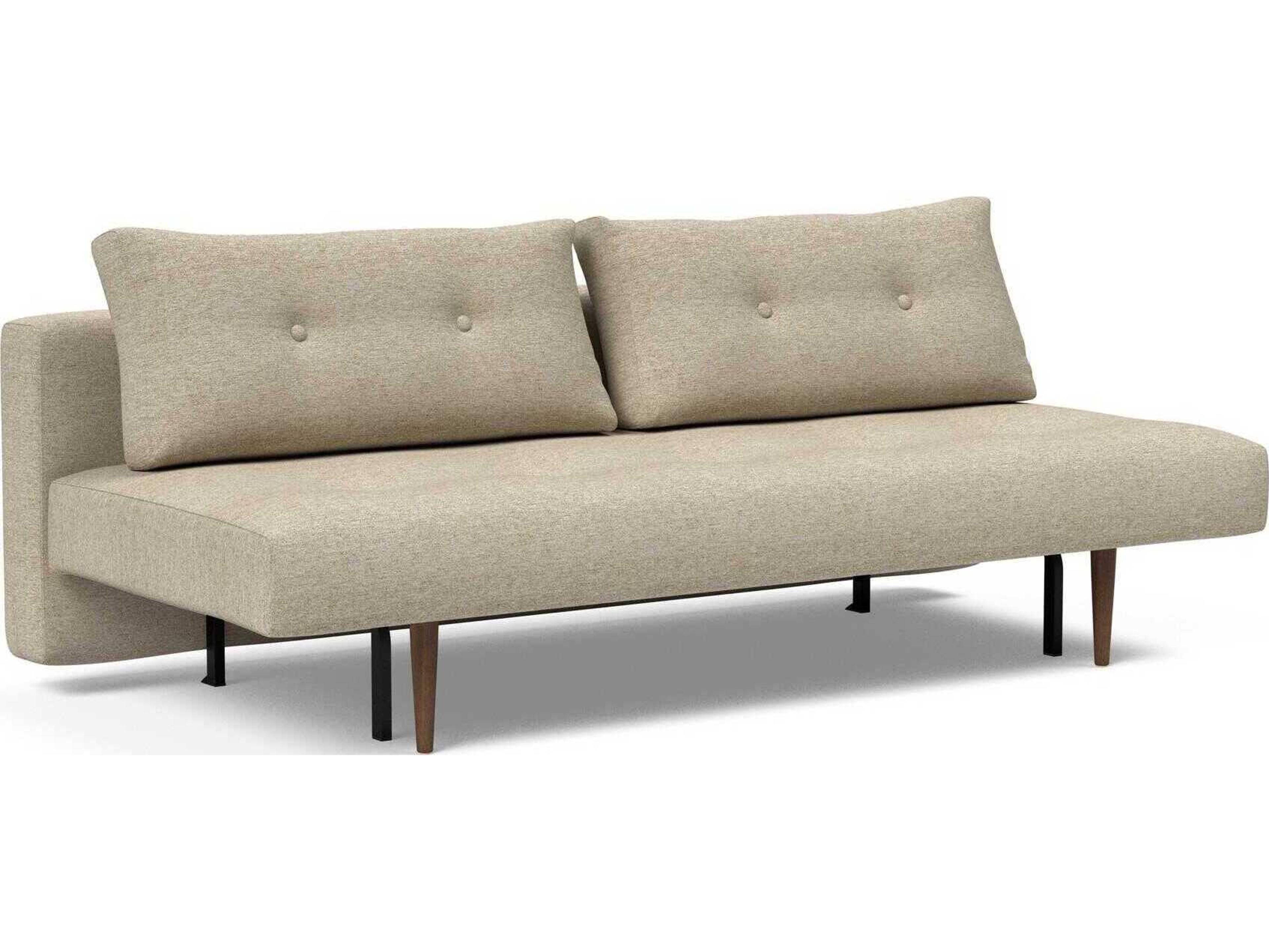 Innovation Recast Plus Halifax Antique Beige Upholstered Sofa Bed