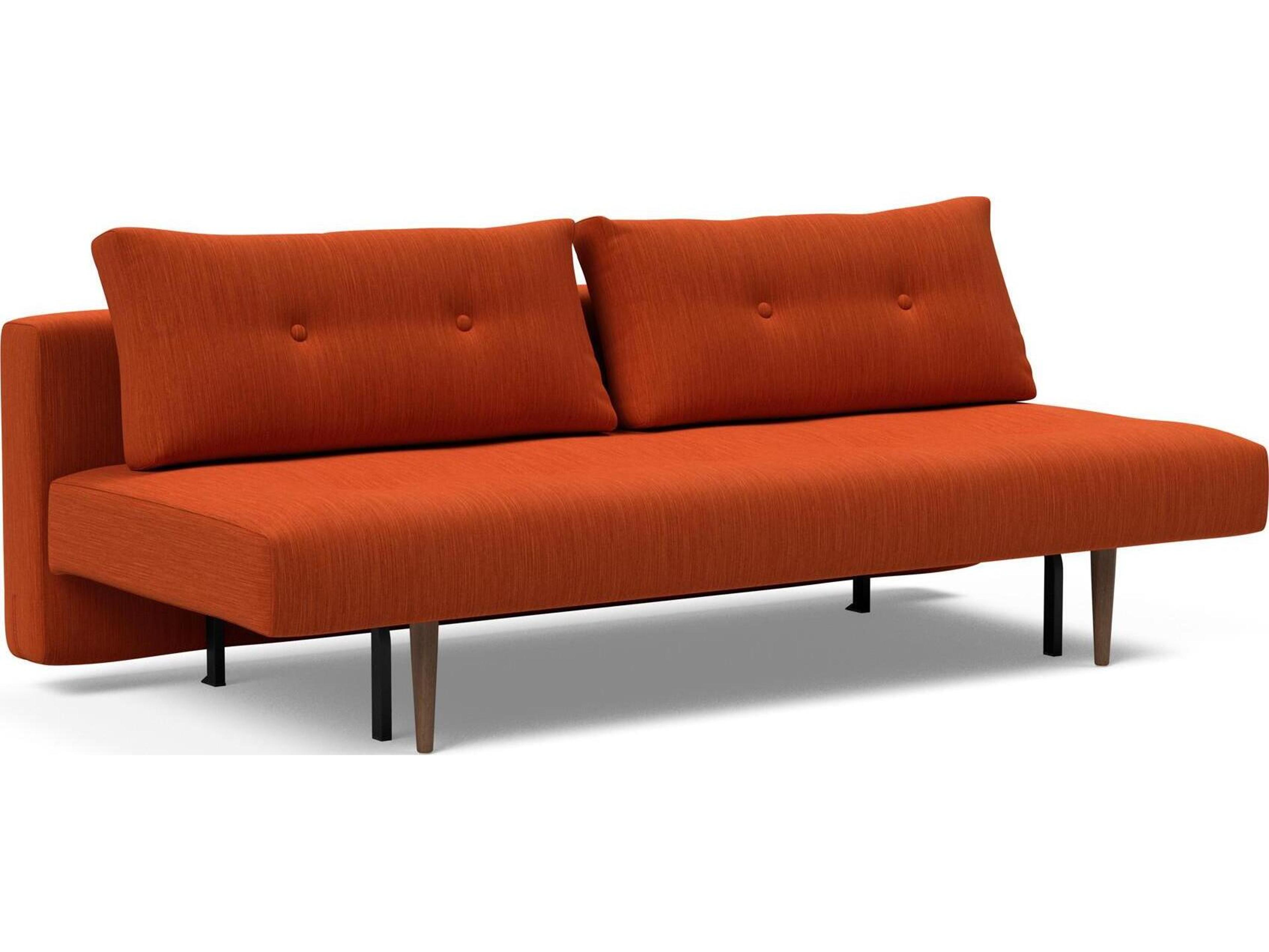 Innovation Recast Plus Brown Upholstered Sofa Bed