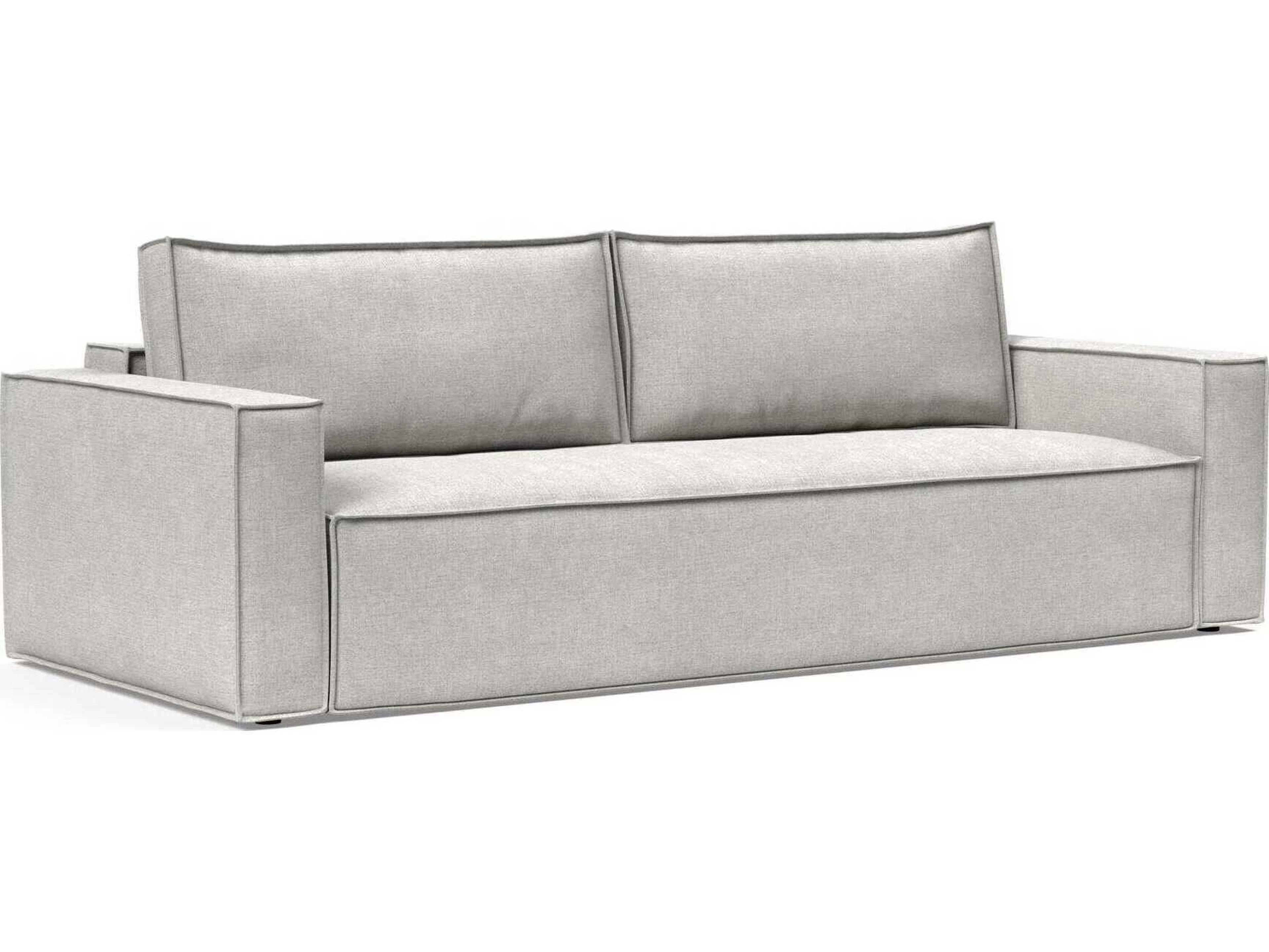 Innovation Newilla Adario Fog Gray Upholstered Sofa Bed