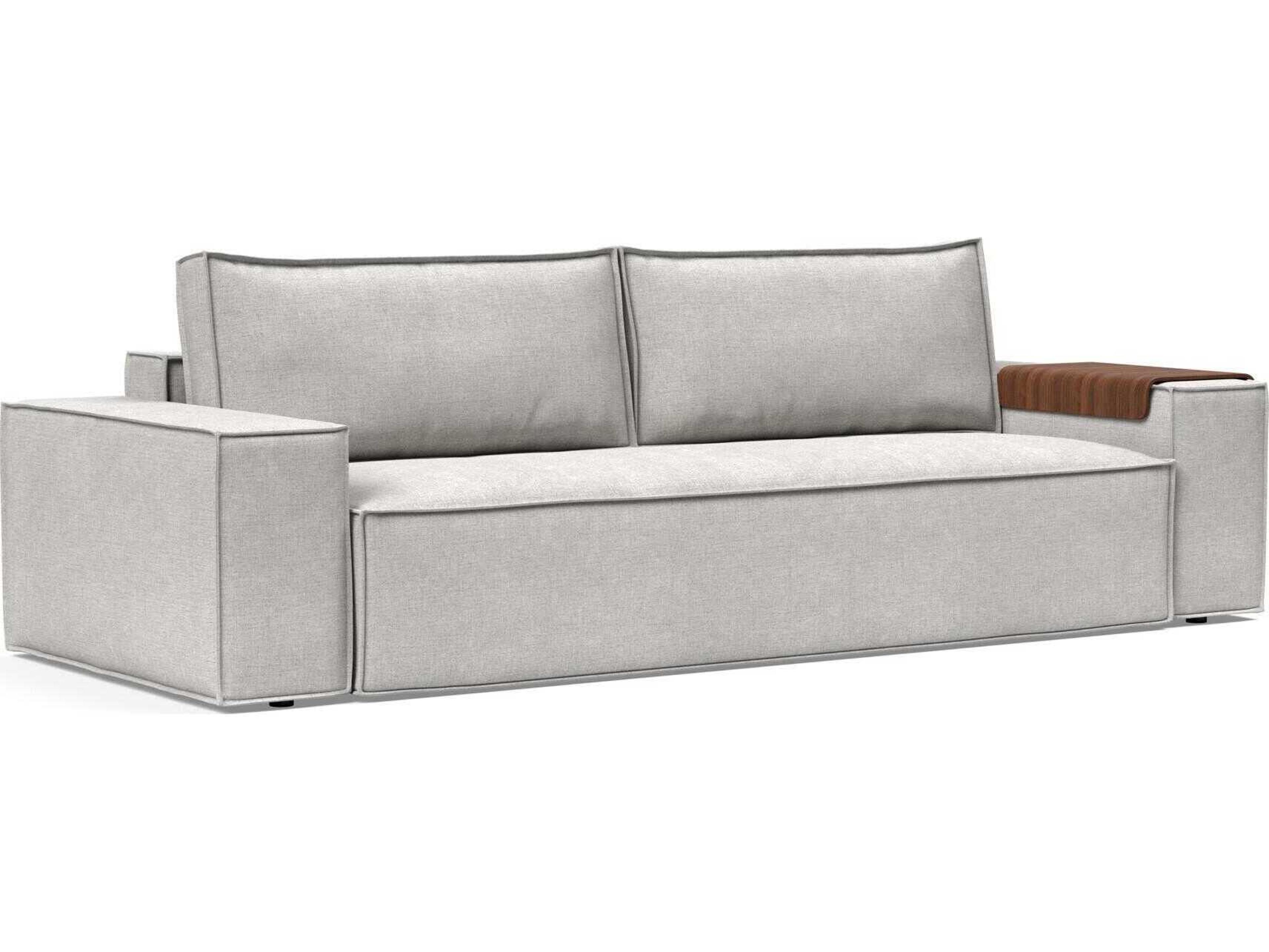 Innovation Newilla Adario Fog Gray Upholstered Sofa Bed