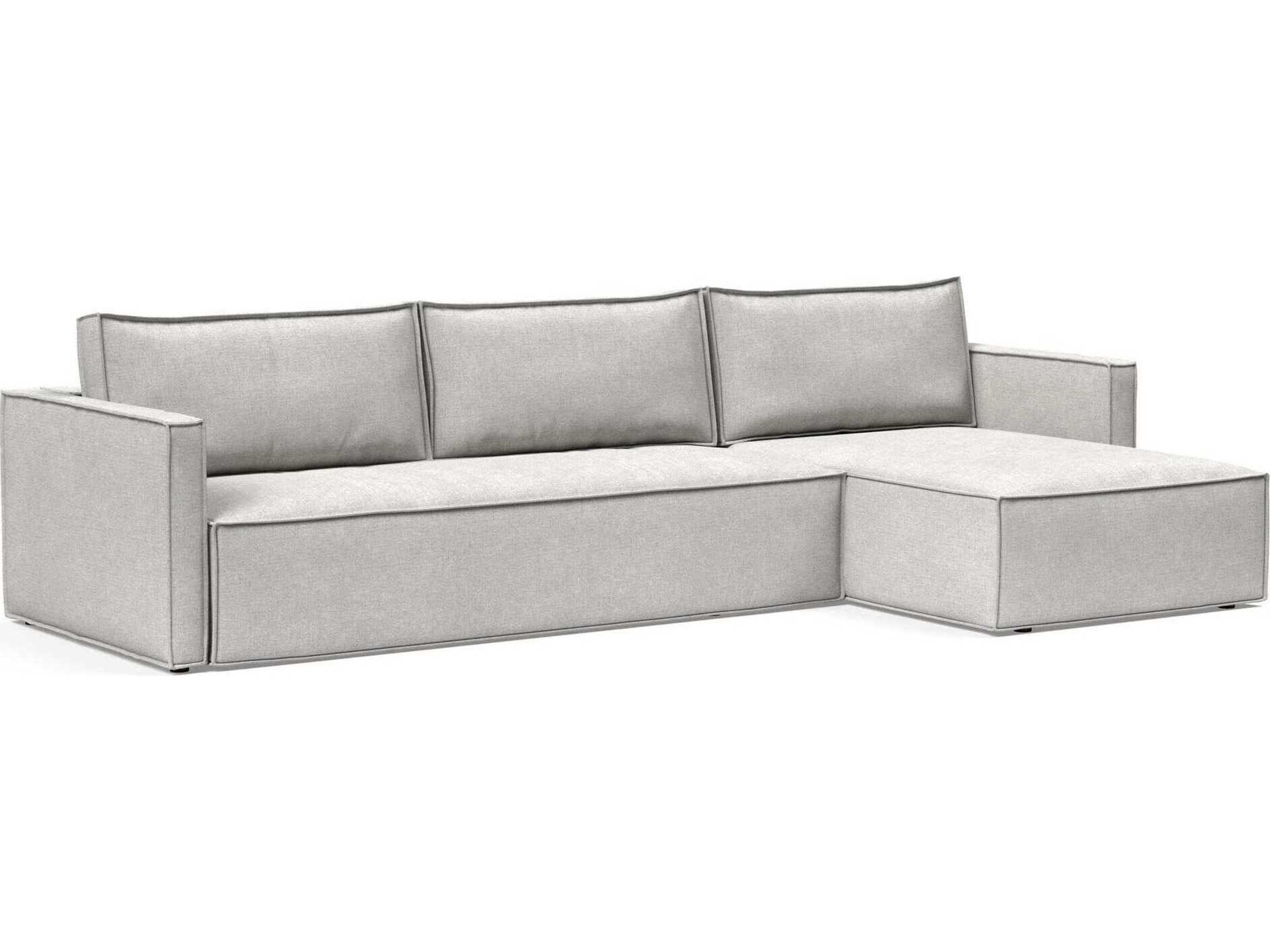 Innovation Newilla Adario Fog Gray Upholstered Sofa Bed