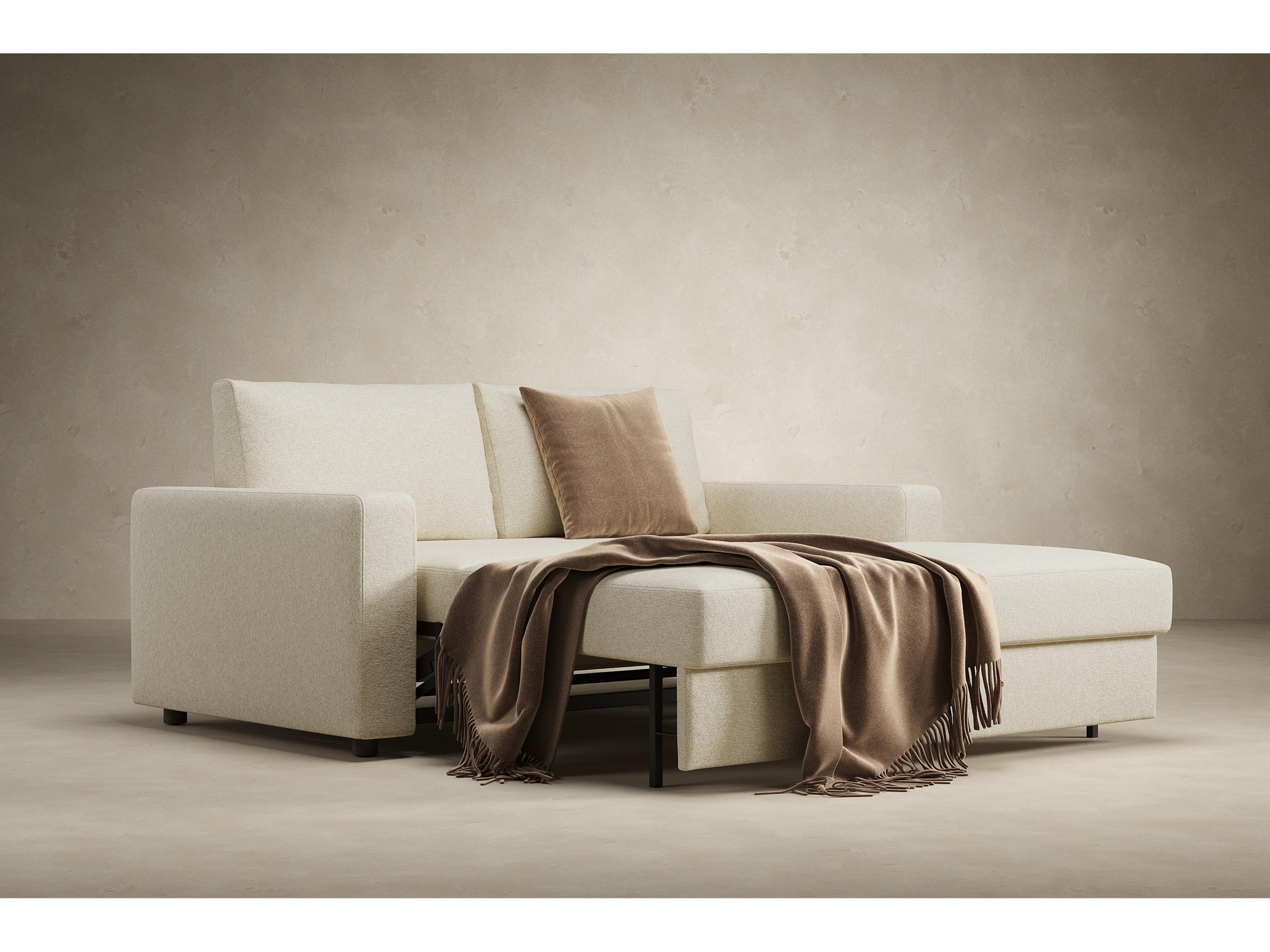 Innovation Neah Sofa Bed with Standard Arm Rests Queen in Halifax Shell