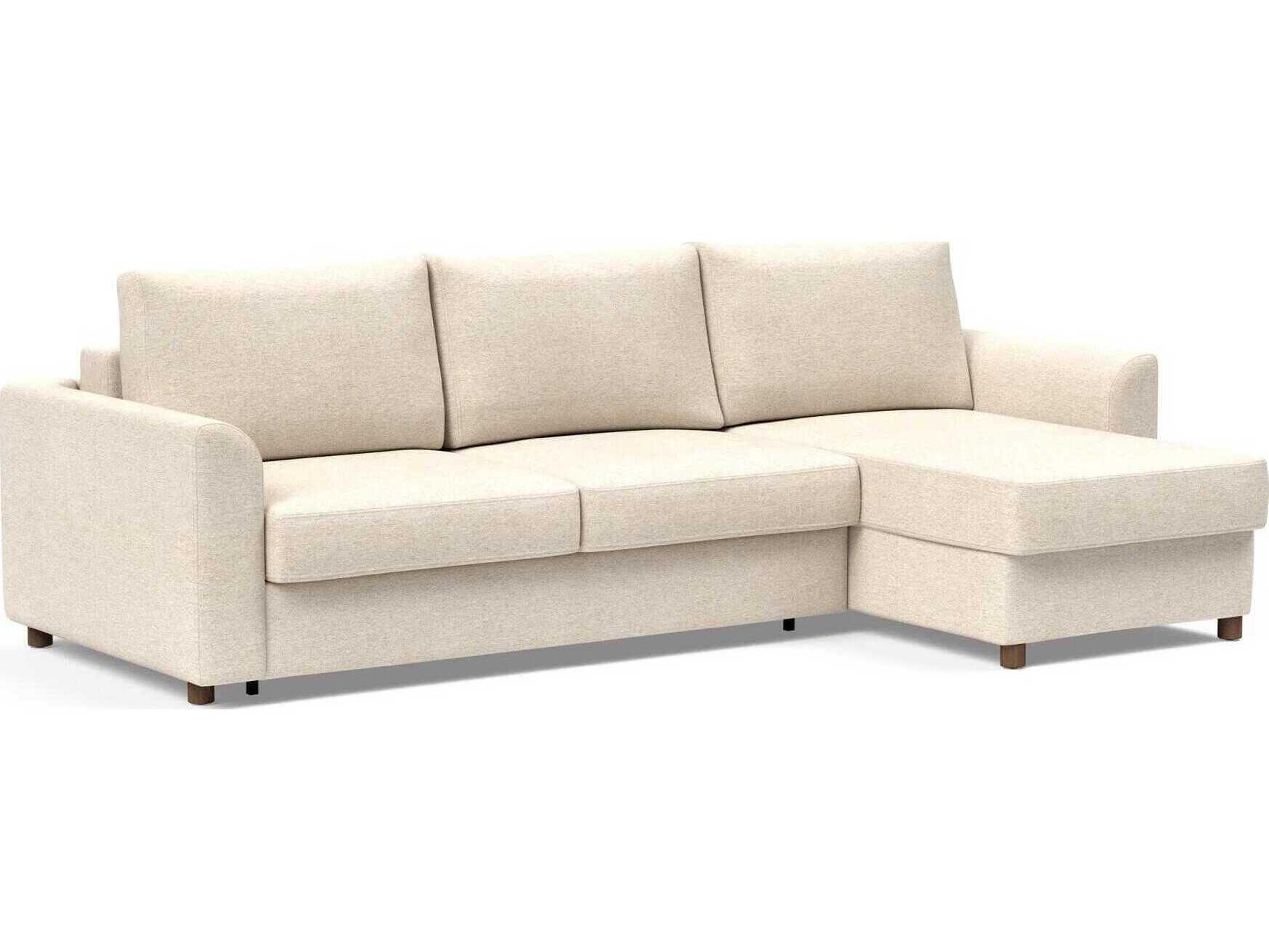 Innovation Neah Halifax Shell Beige Upholstered Sofa Bed