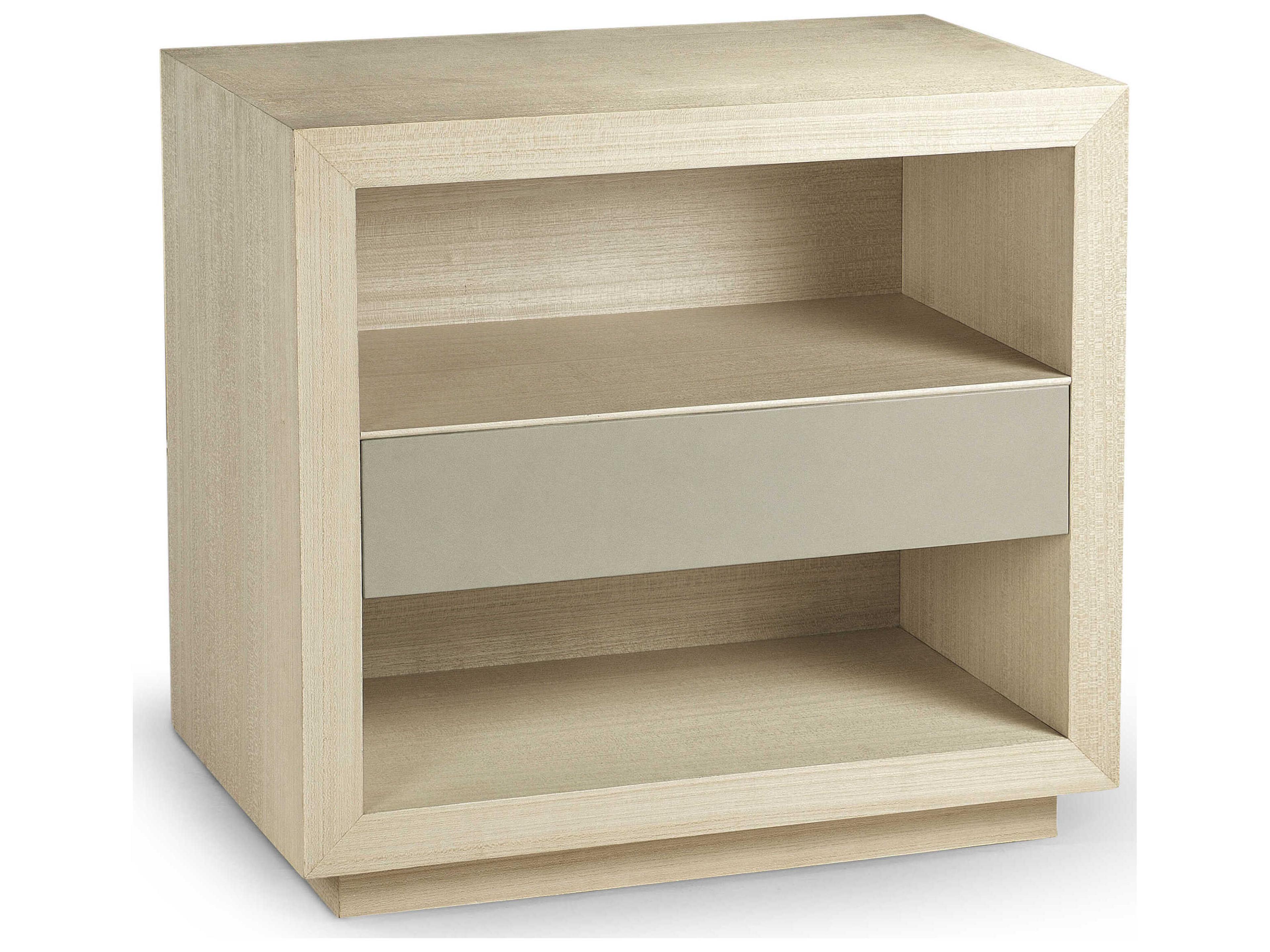 Jonathan Charles Water 1-Drawer Oak Wood Nightstand