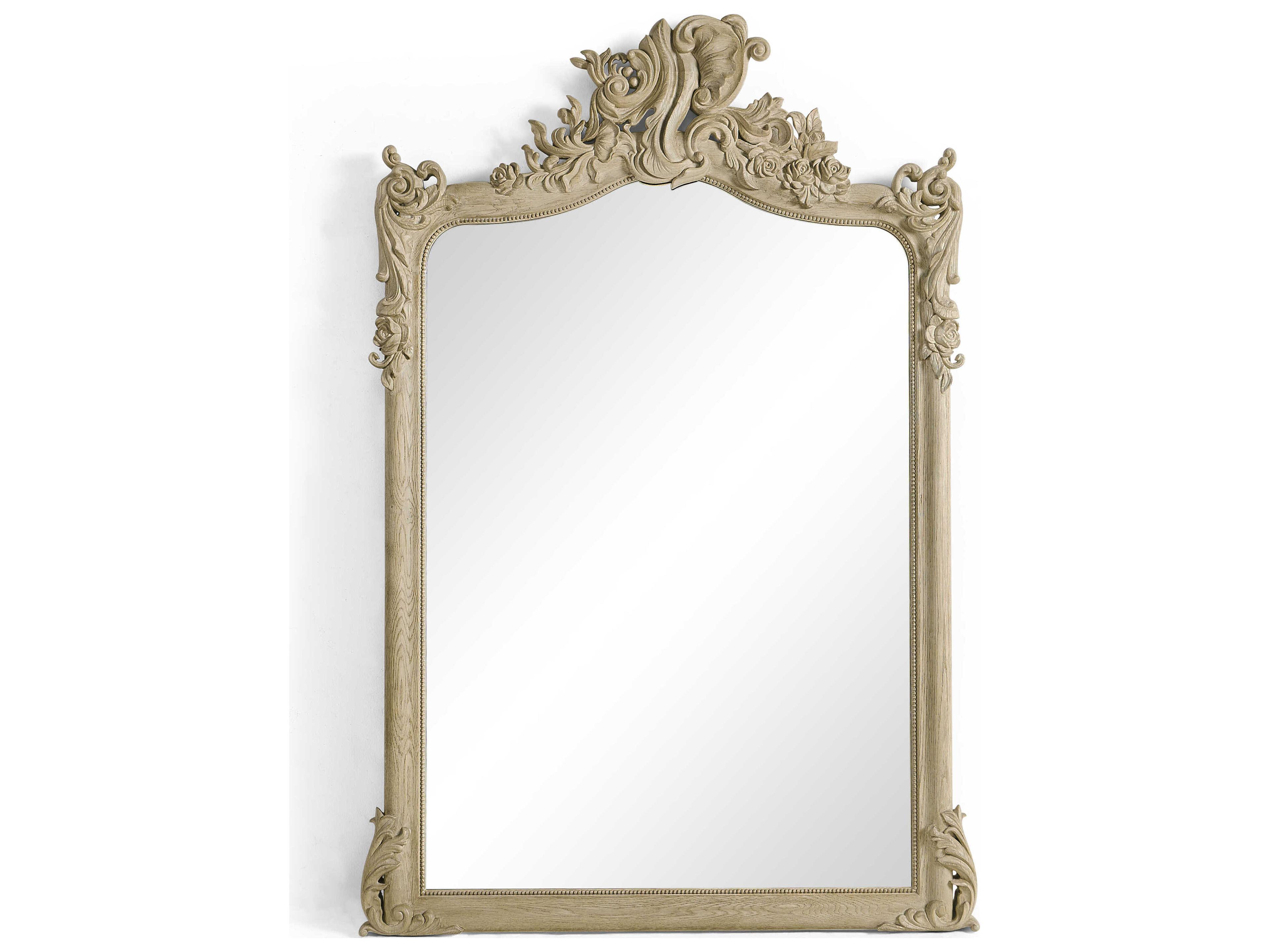 Jonathan Charles Timeless Bleached Chestnut Wall Mirror Rectangular