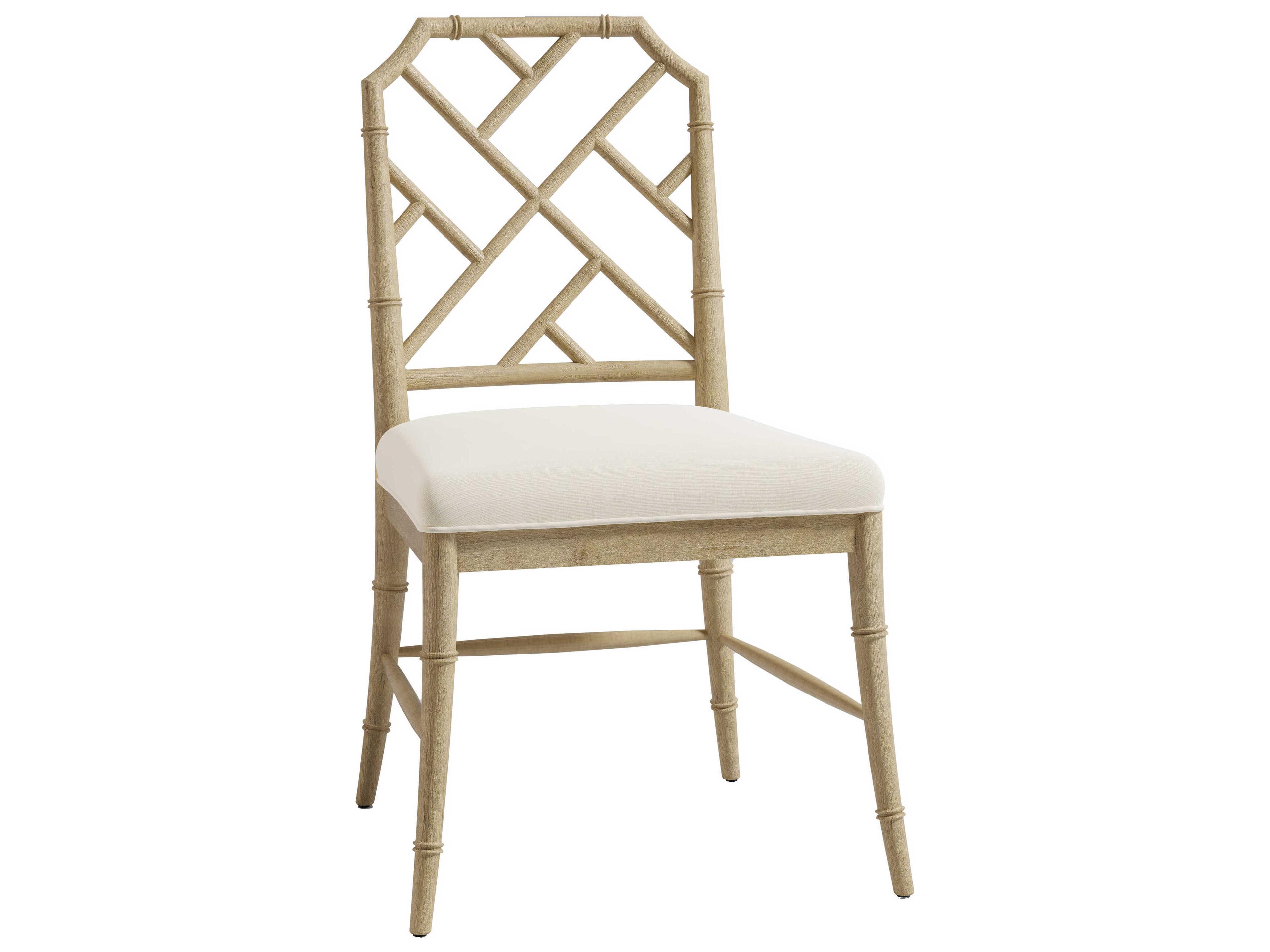 Jonathan Charles Timeless Oak Wood Upholstered Side Dining Chair