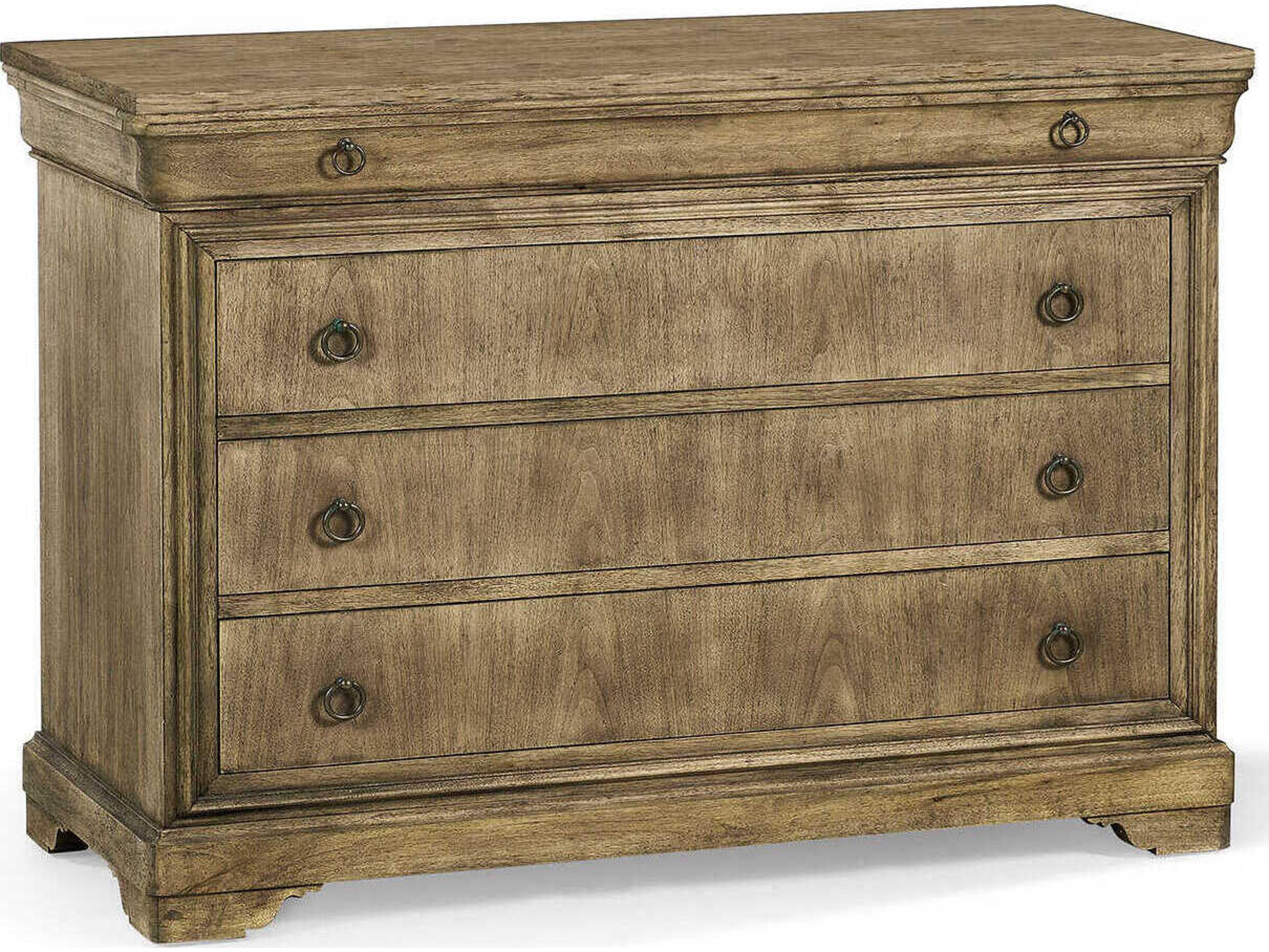 Jonathan Charles Timeless 5-Drawers Oak Wood Double Dresser