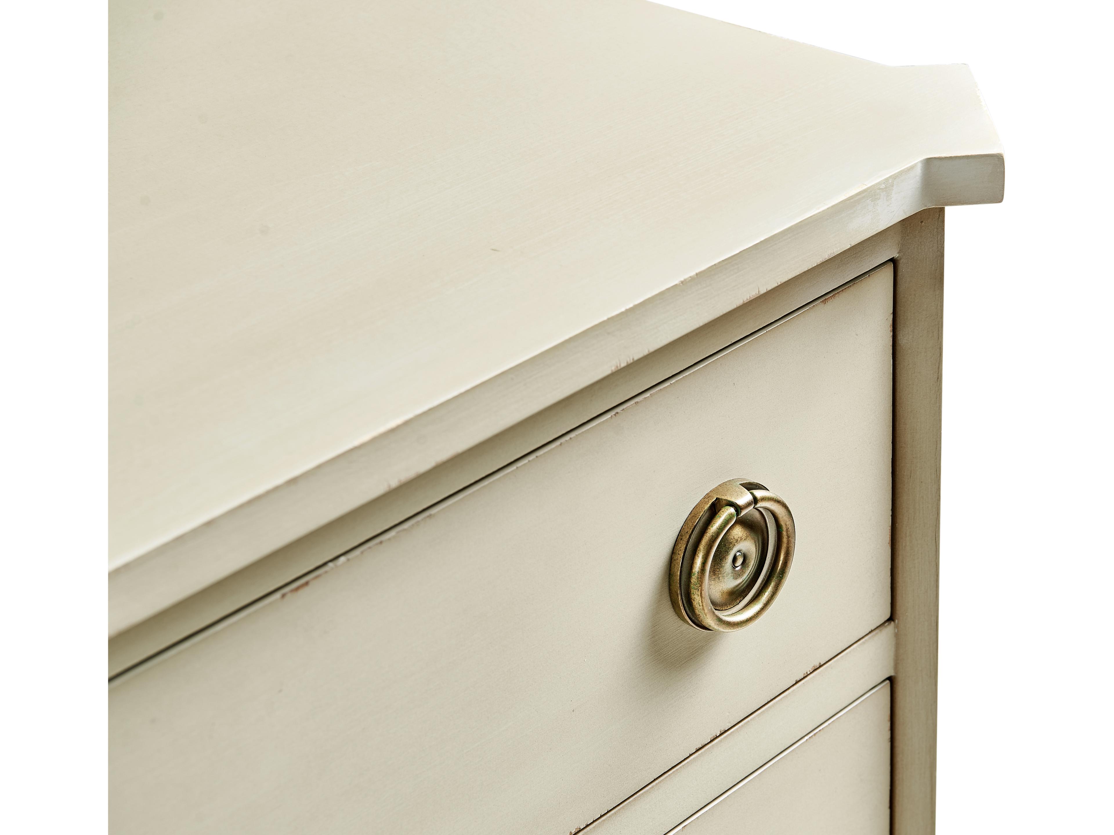 Jonathan Charles Timeless 3-Drawers White Oak Wood Dresser