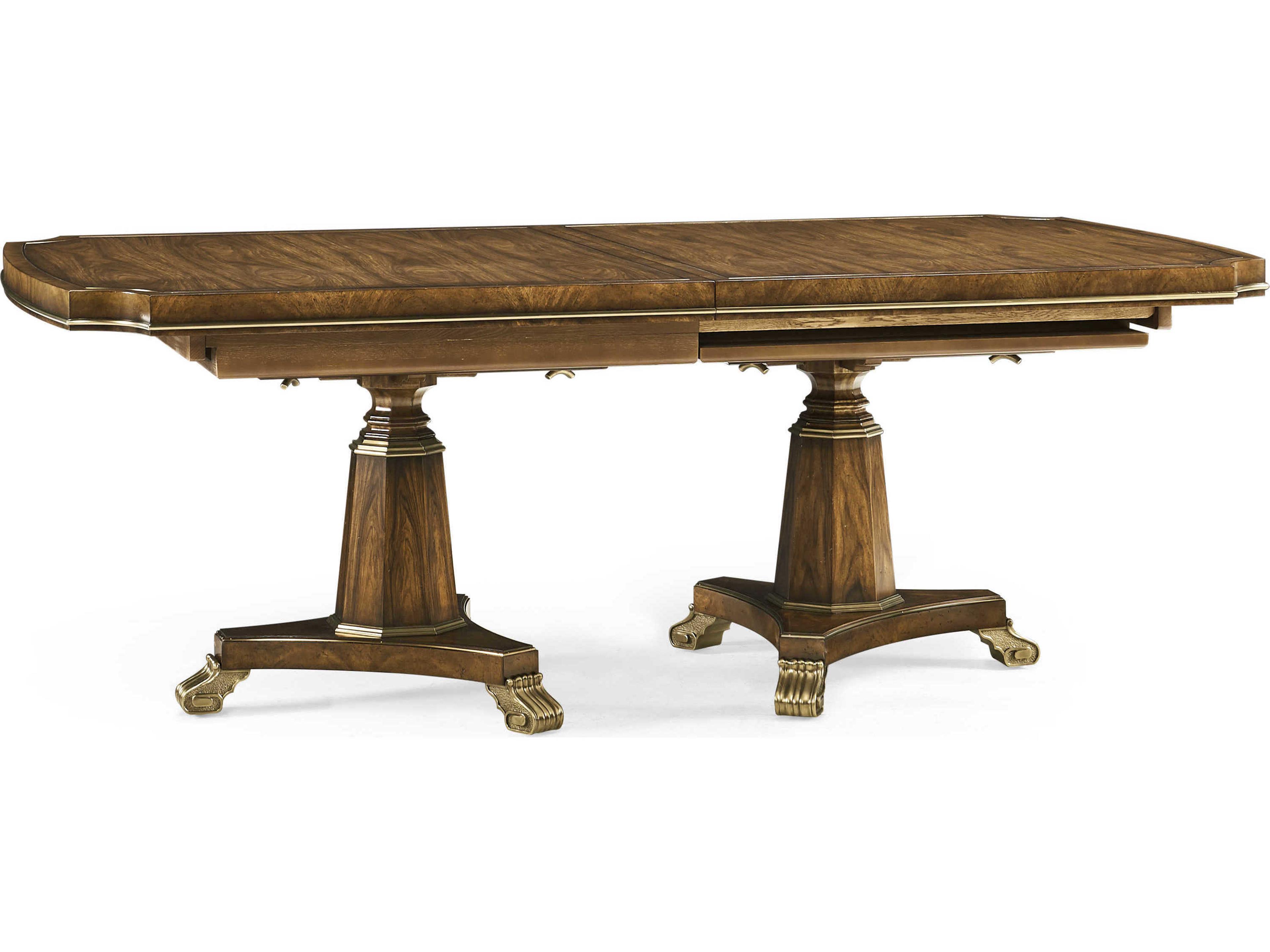 Jonathan Charles Viceroy Rectangular Wood Brown Santos Dining Table