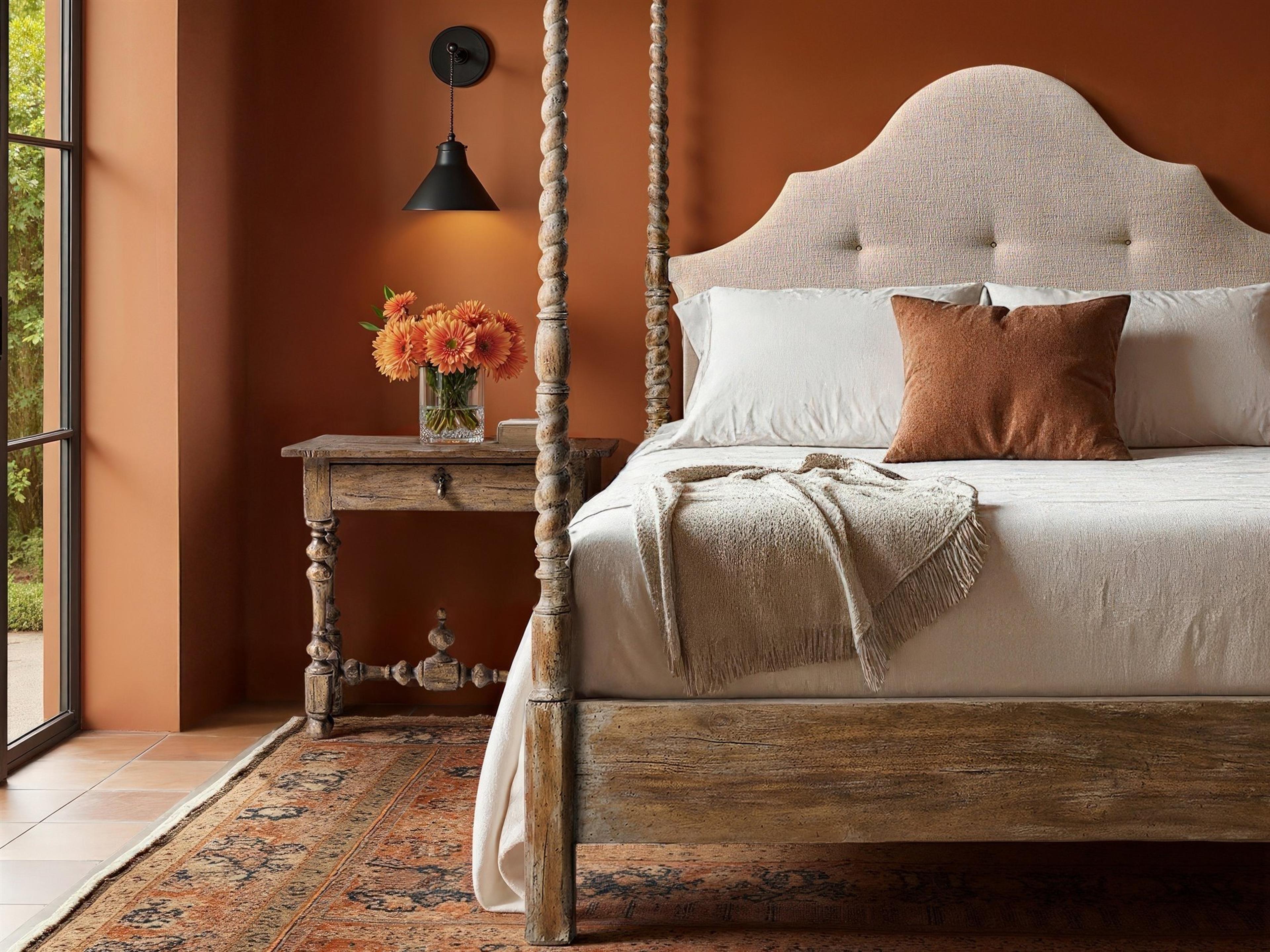 Jonathan Charles Caldera Brown Bedroom Set