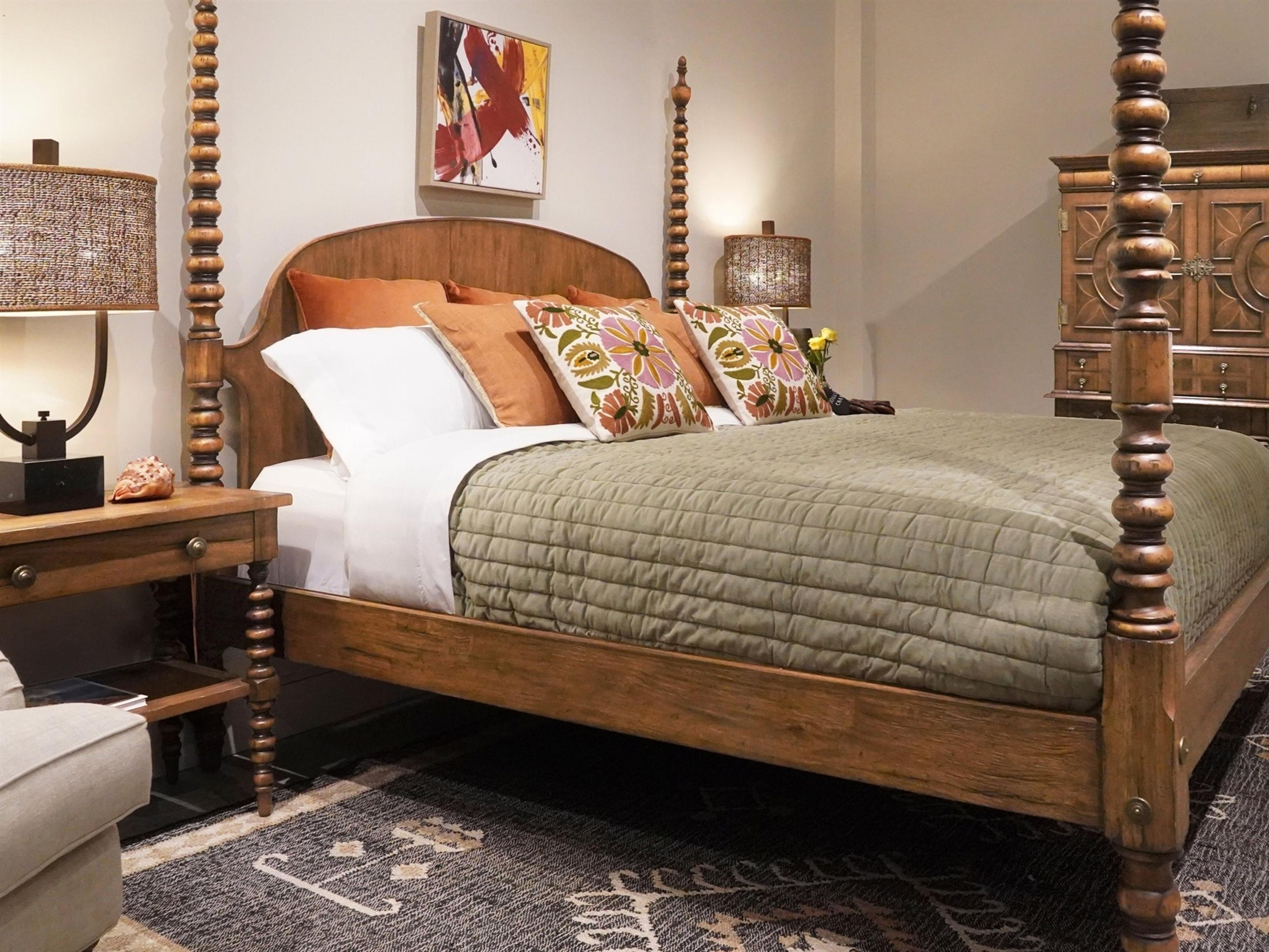 Jonathan Charles Tamarisk Brown Bedroom Set