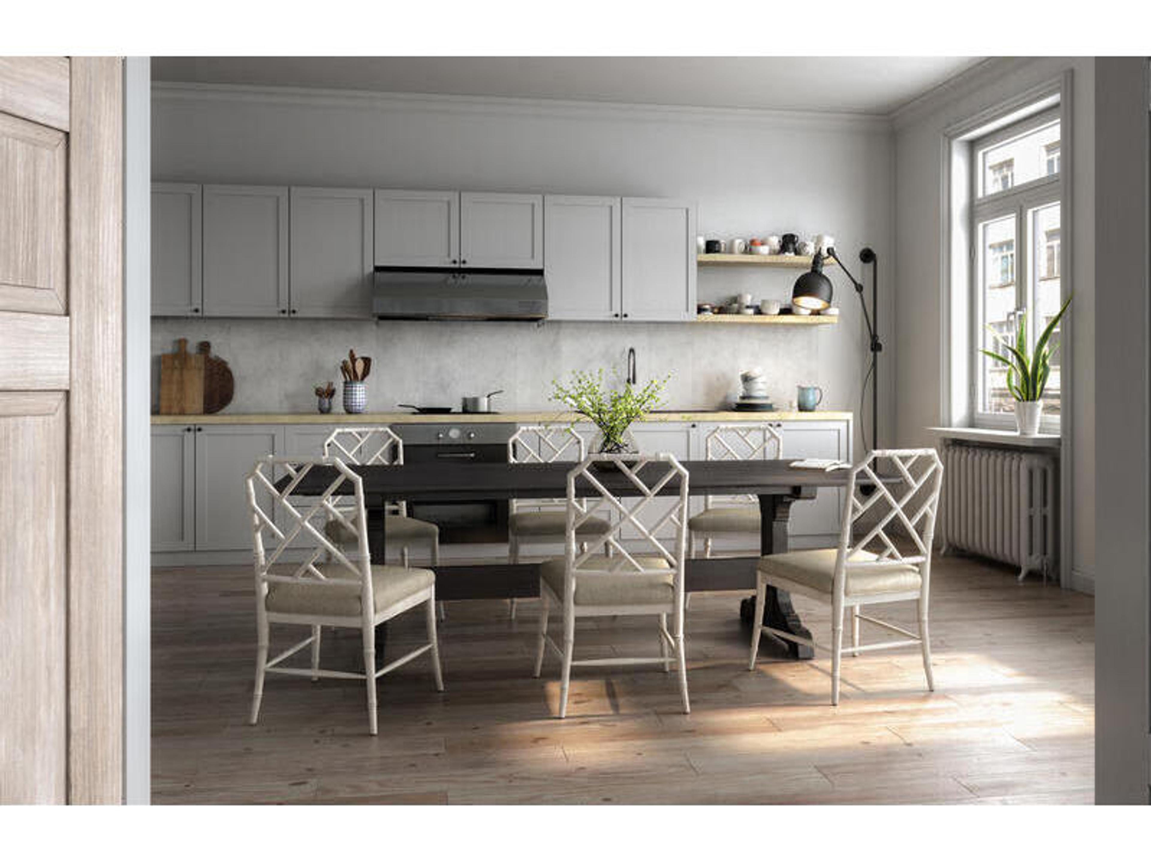 Jonathan Charles Timeless Oak Wood Dining Room Set