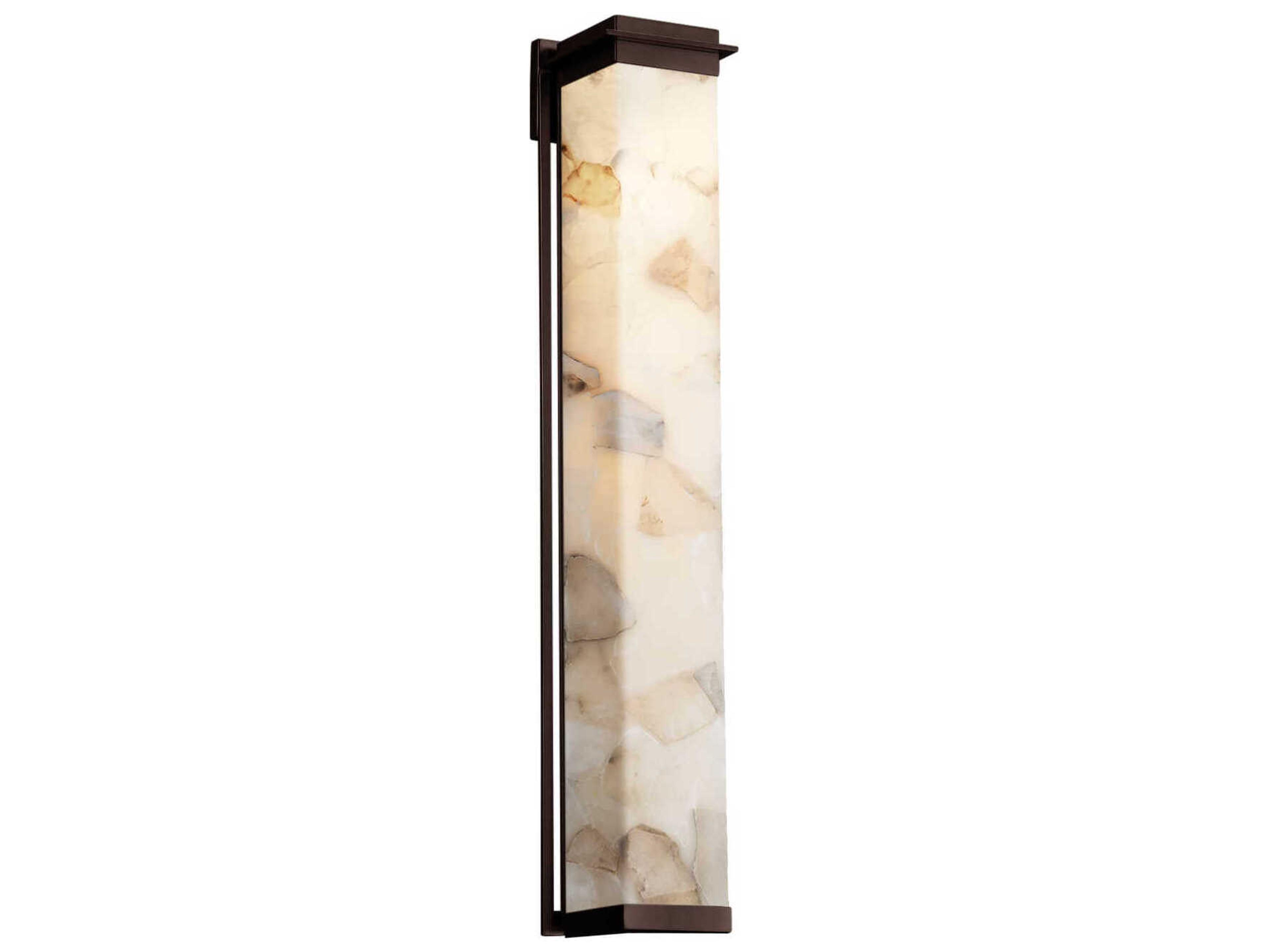 Justice Design Group Alabaster Rocks Pacific LED Outdoor Wall Light