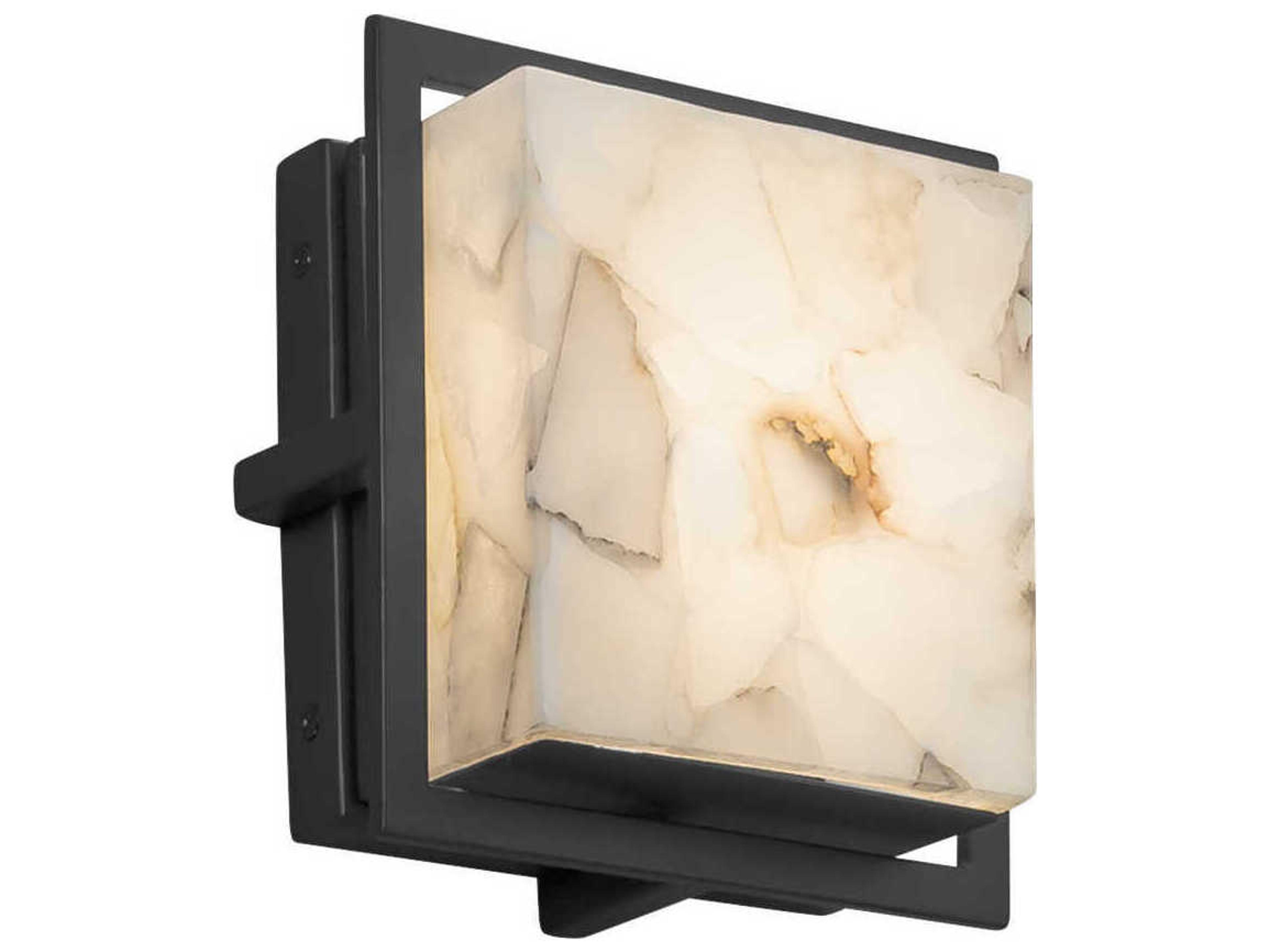 Justice Design Group Alabaster Rocks Avalon ADA Outdoor Wall Light