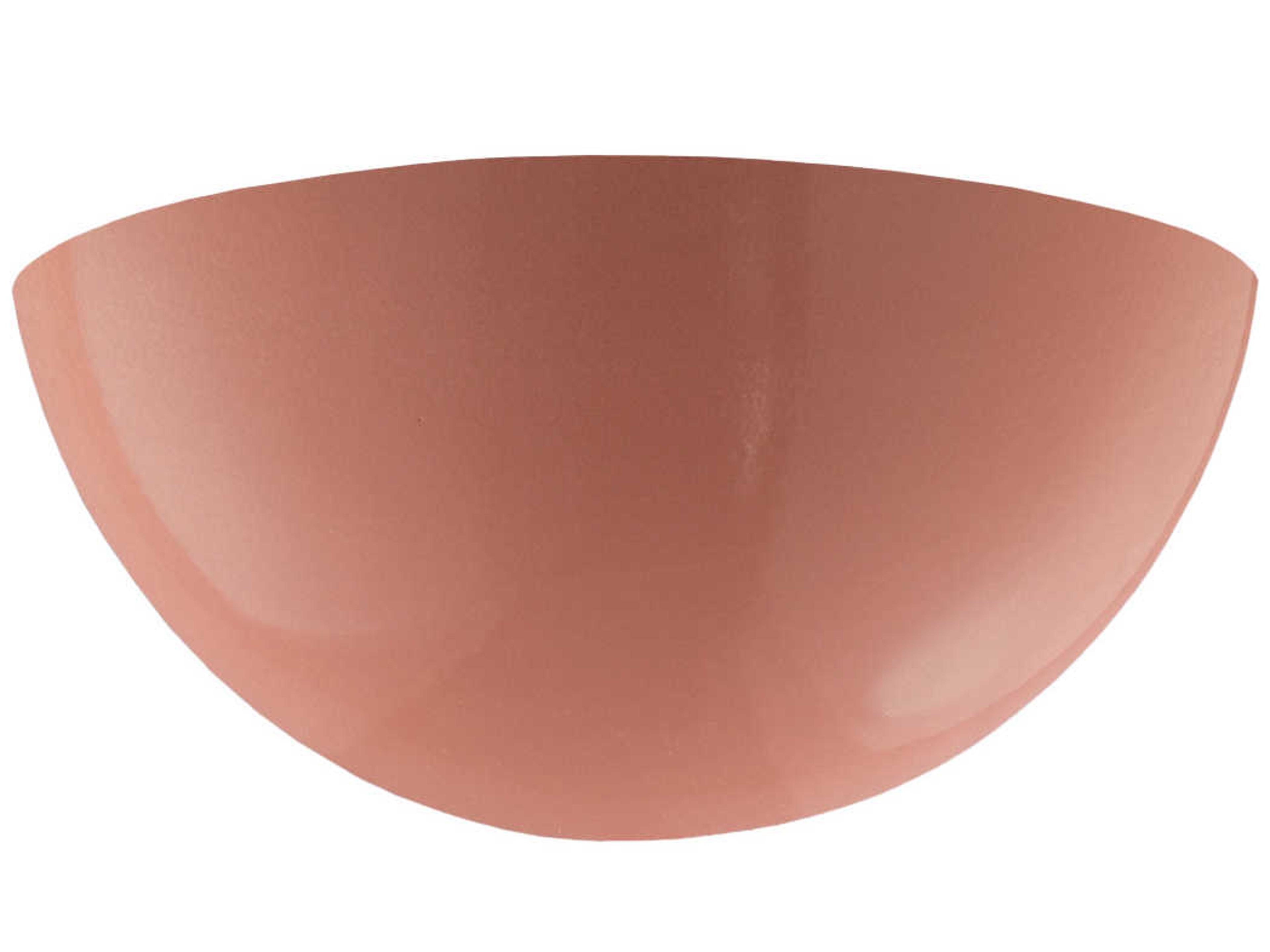 Justice Design Group Ambiance 1-Light Pink Wall Sconce