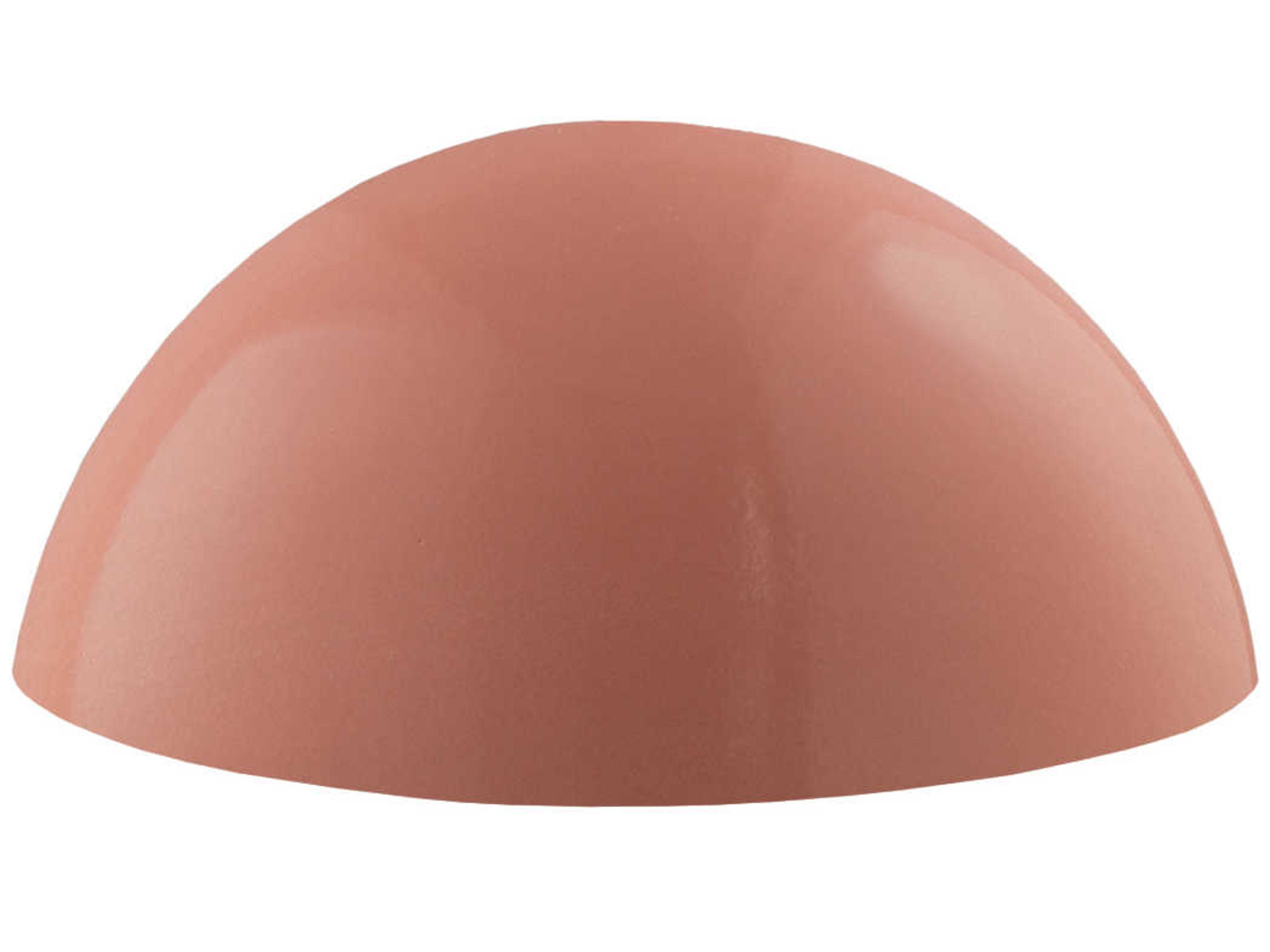 Justice Design Group Ambiance Quarter Sphere 1 - Light Outdoor Wall Light