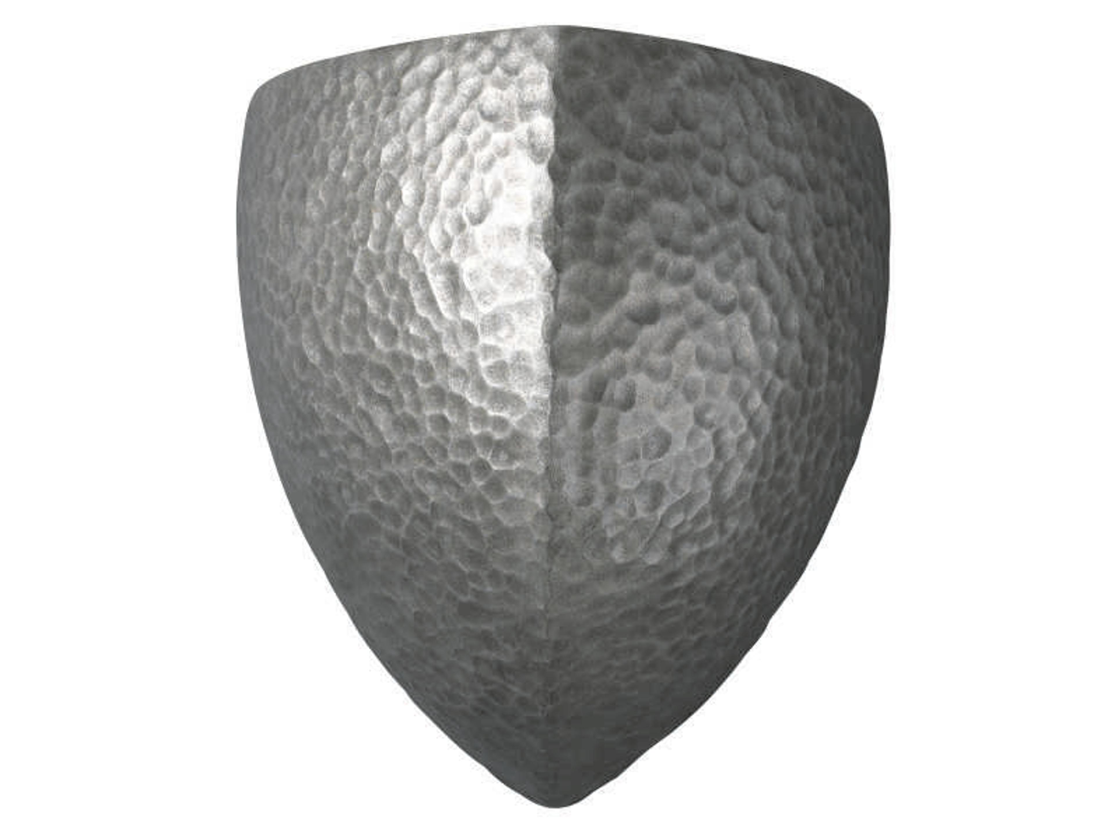 Justice Design Group Ambiance 1-Light Silver Wall Sconce