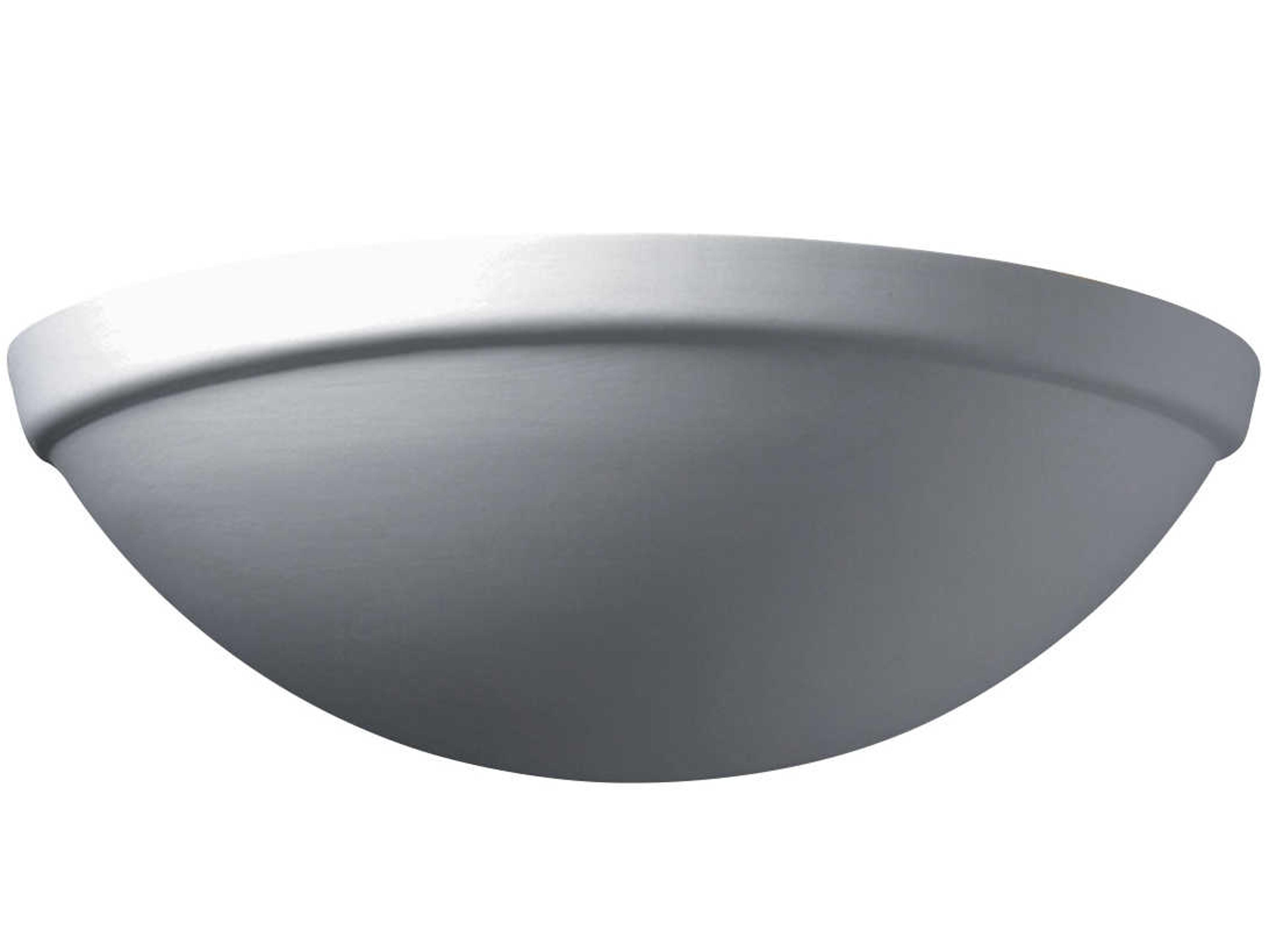 Justice Design Group Ambiance 1-Light White Wall Sconce