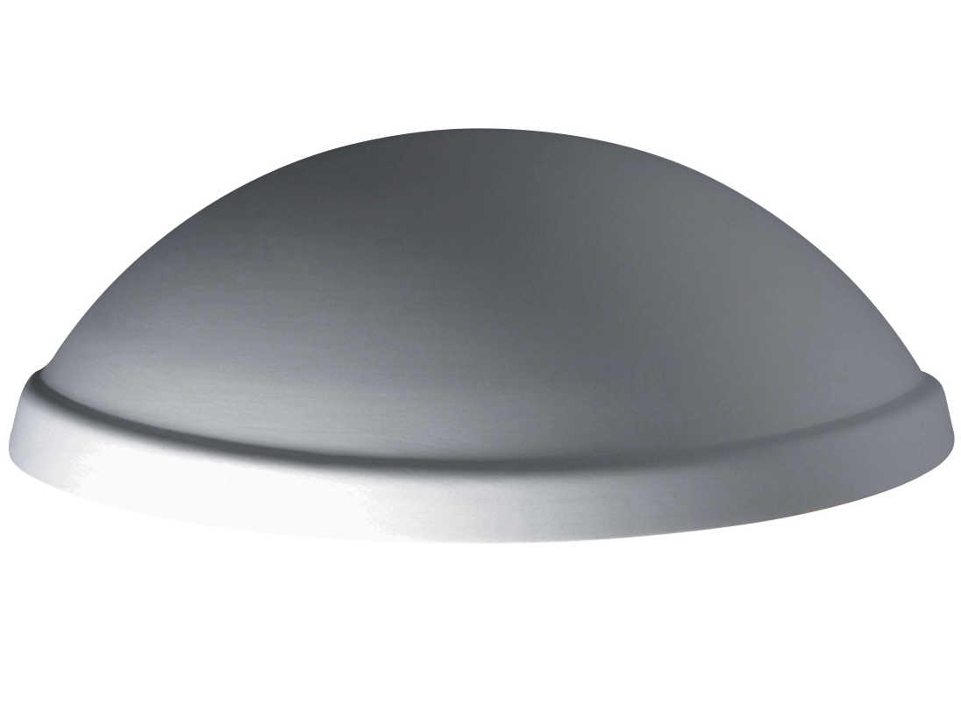 Justice Design Group Ambiance Rimmed Quarter Sphere 1 - Light Outdoor Wall Light