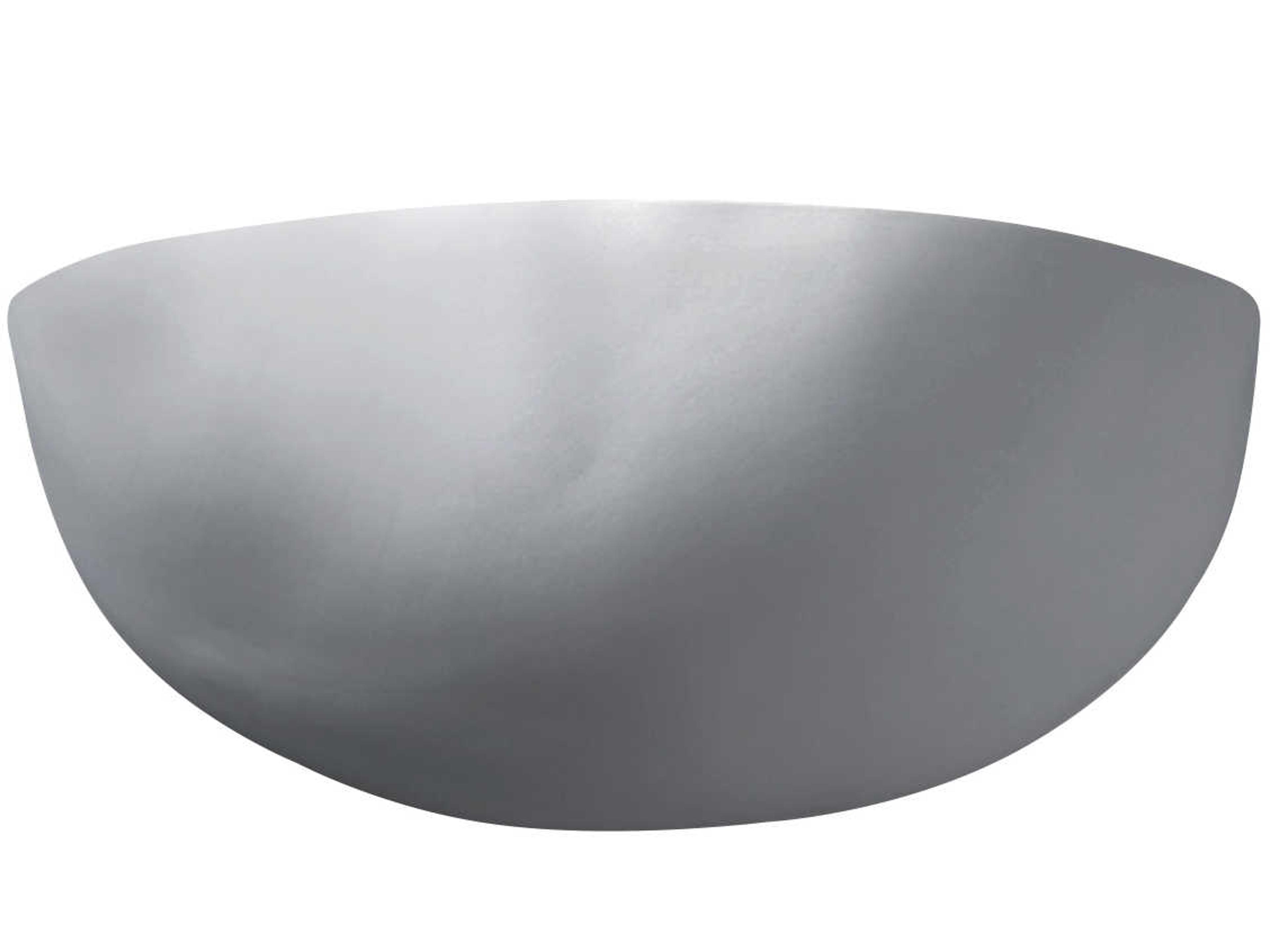 Justice Design Group Ambiance 1-Light White Wall Sconce