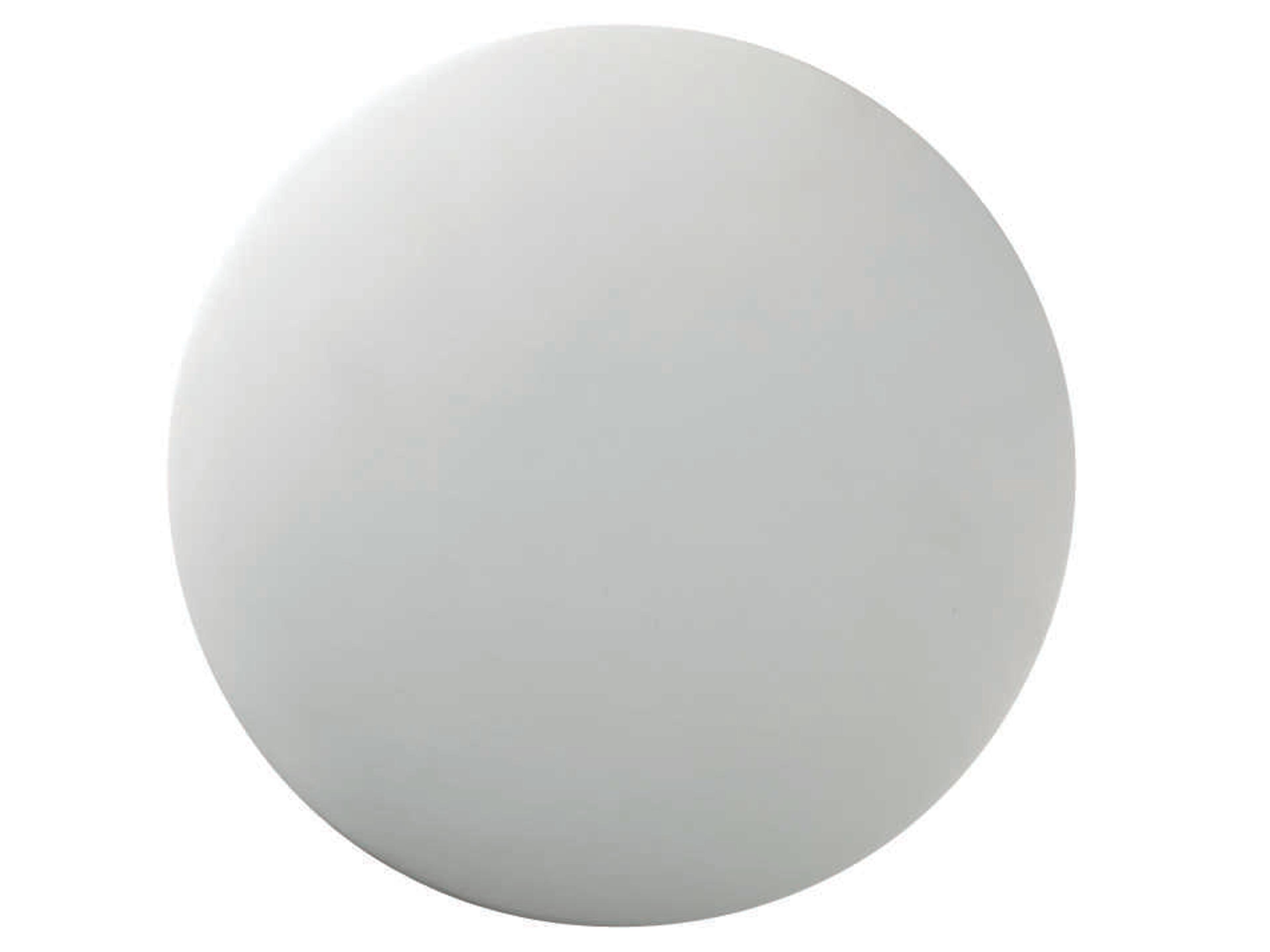 Justice Design Group Ambiance 1-Light White Wall Sconce