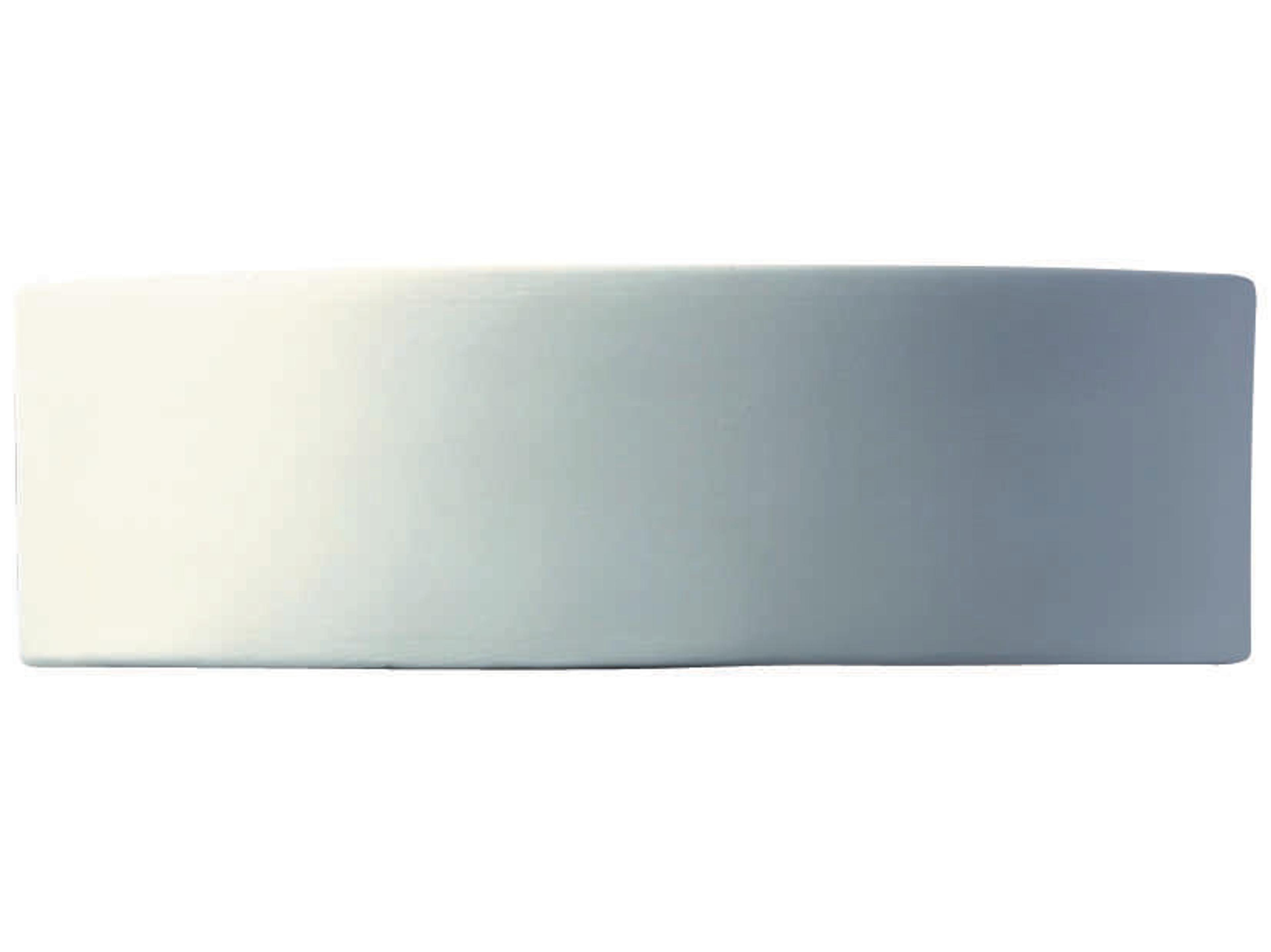 Justice Design Group Ambiance 2-Light White Wall Sconce