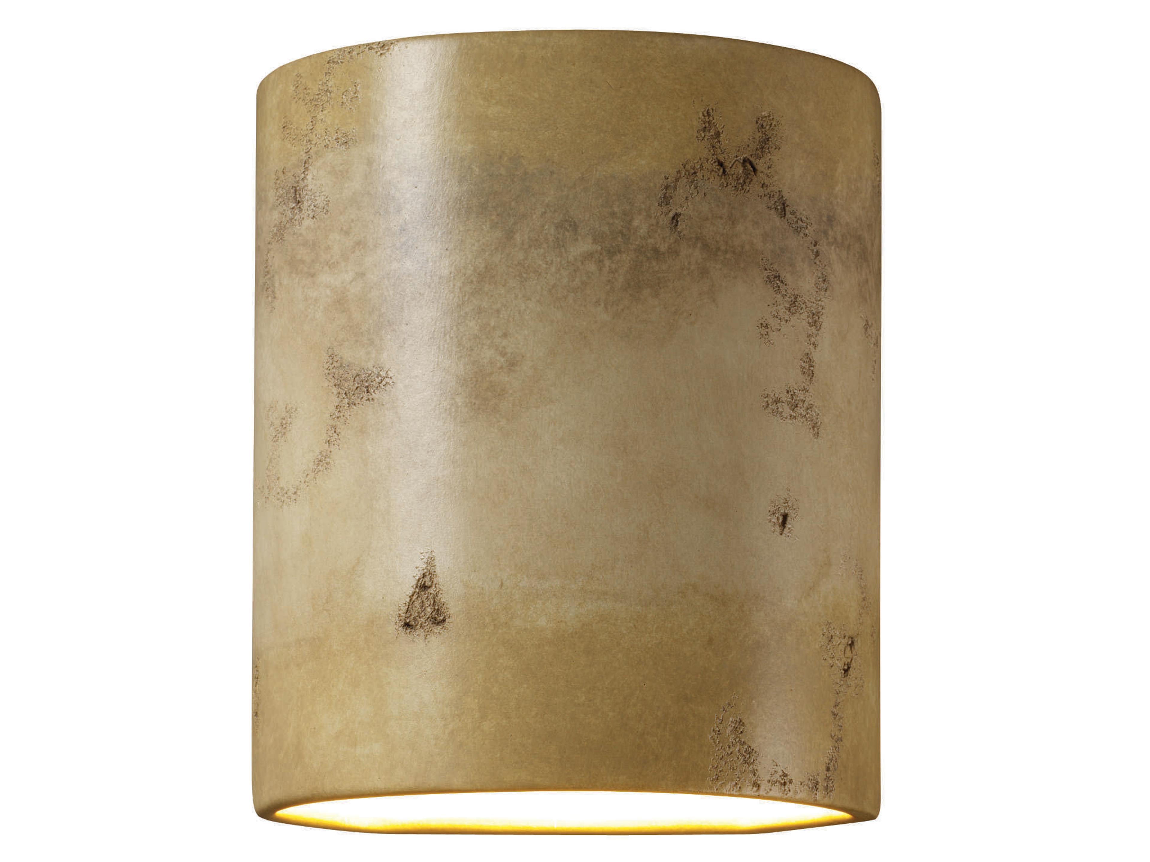 Justice Design Group Sun Dagger 1-Light Brown Wall Sconce