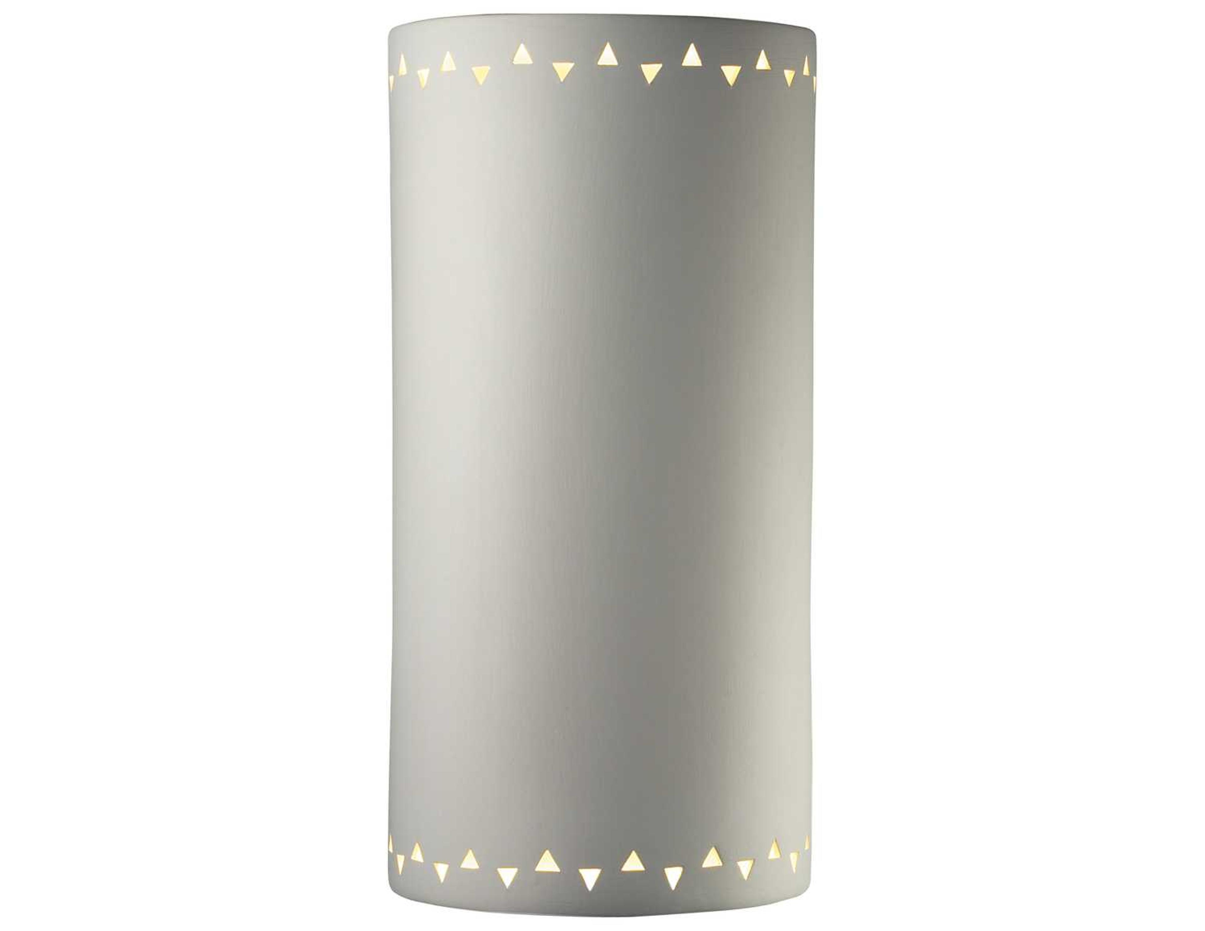 Justice Design Group Sun Dagger 2-Light Gray Wall Sconce