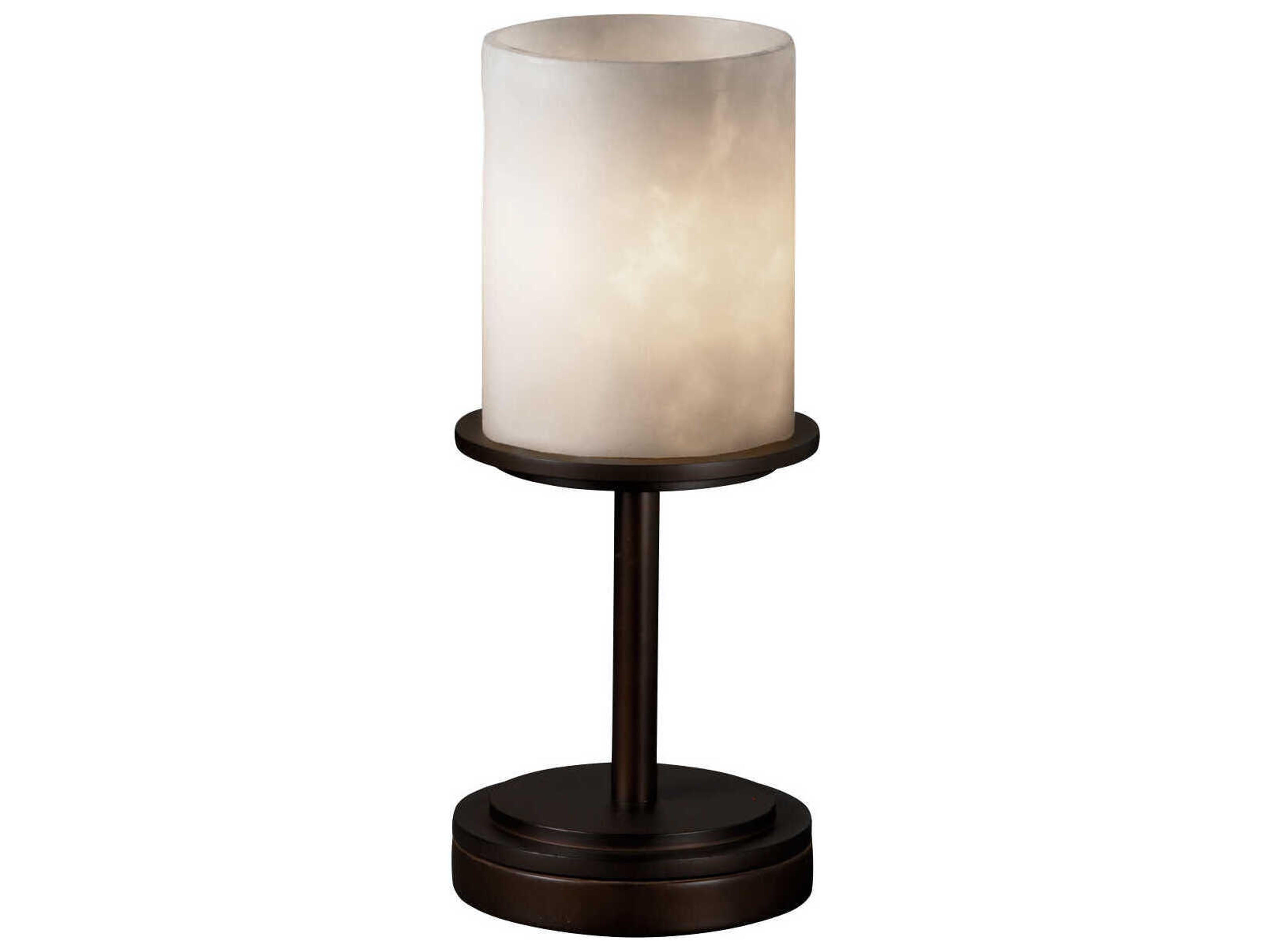 Justice Design Group Clouds Dakota Black Table Lamp