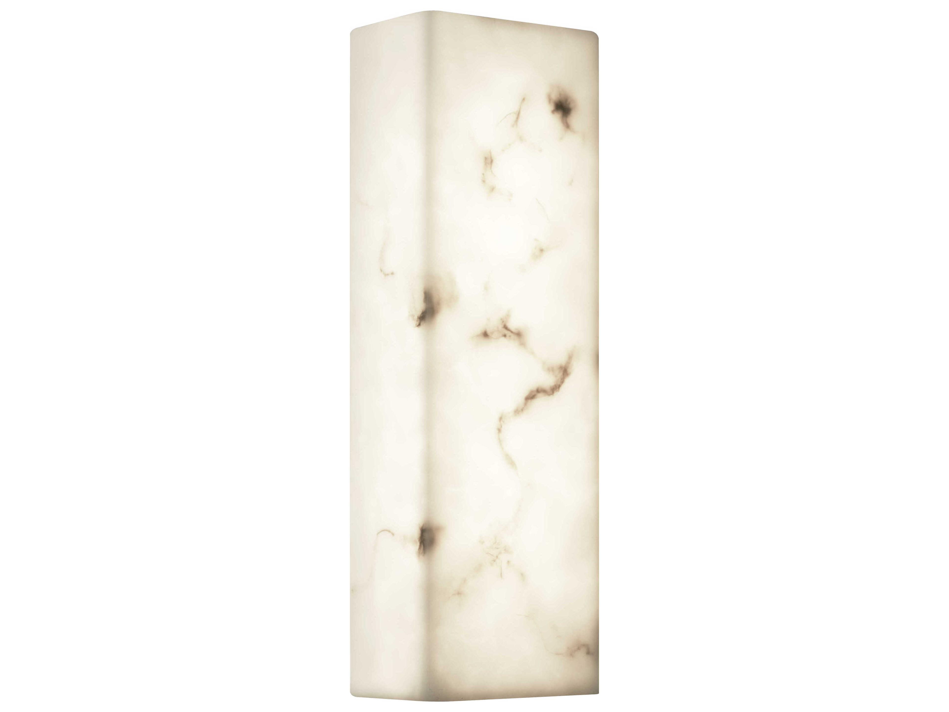 Justice Design Group Lumenaria Medley White Wall Sconce