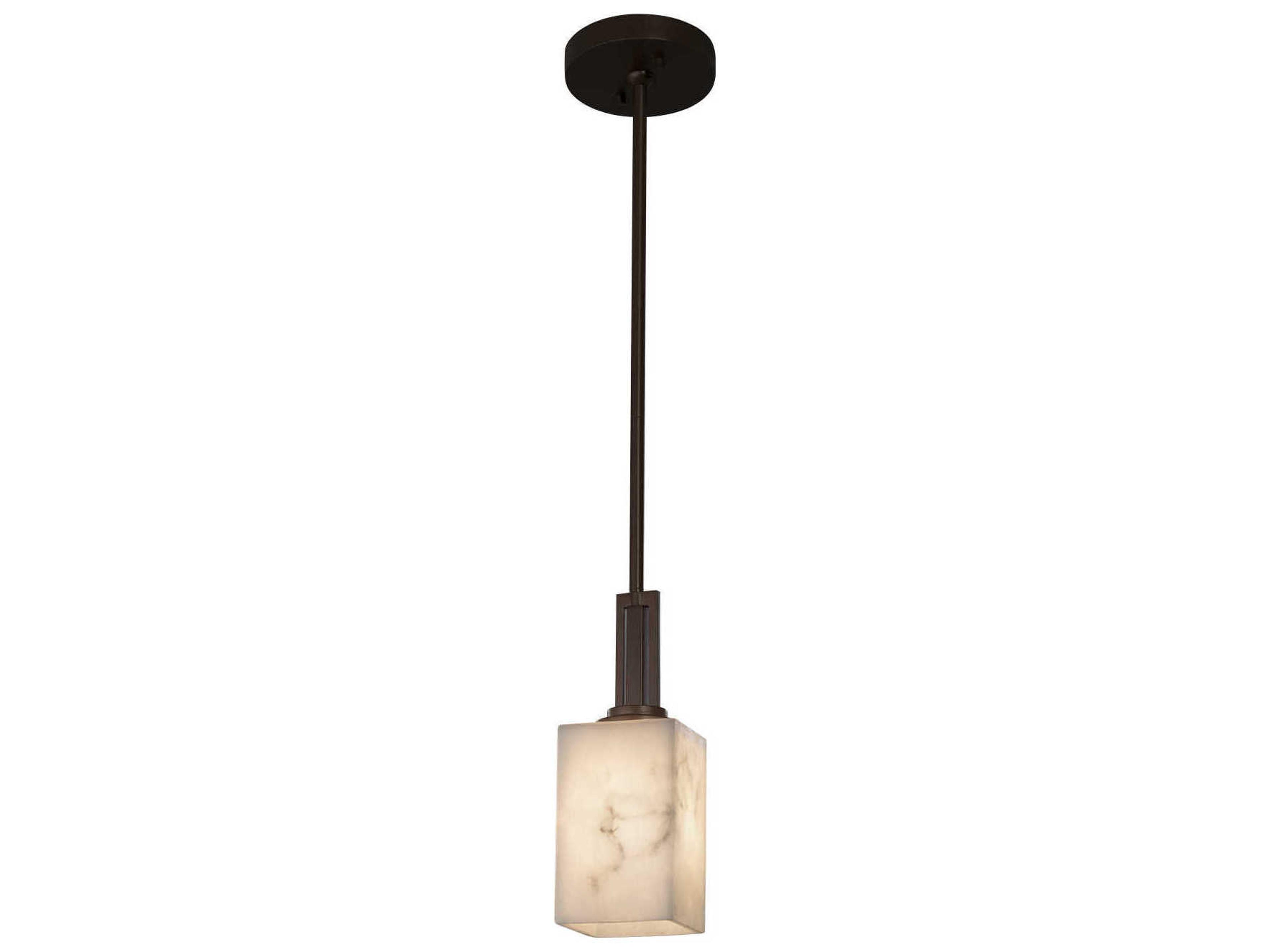 Justice Design Group Lumenaria Bronze Mini Pendant