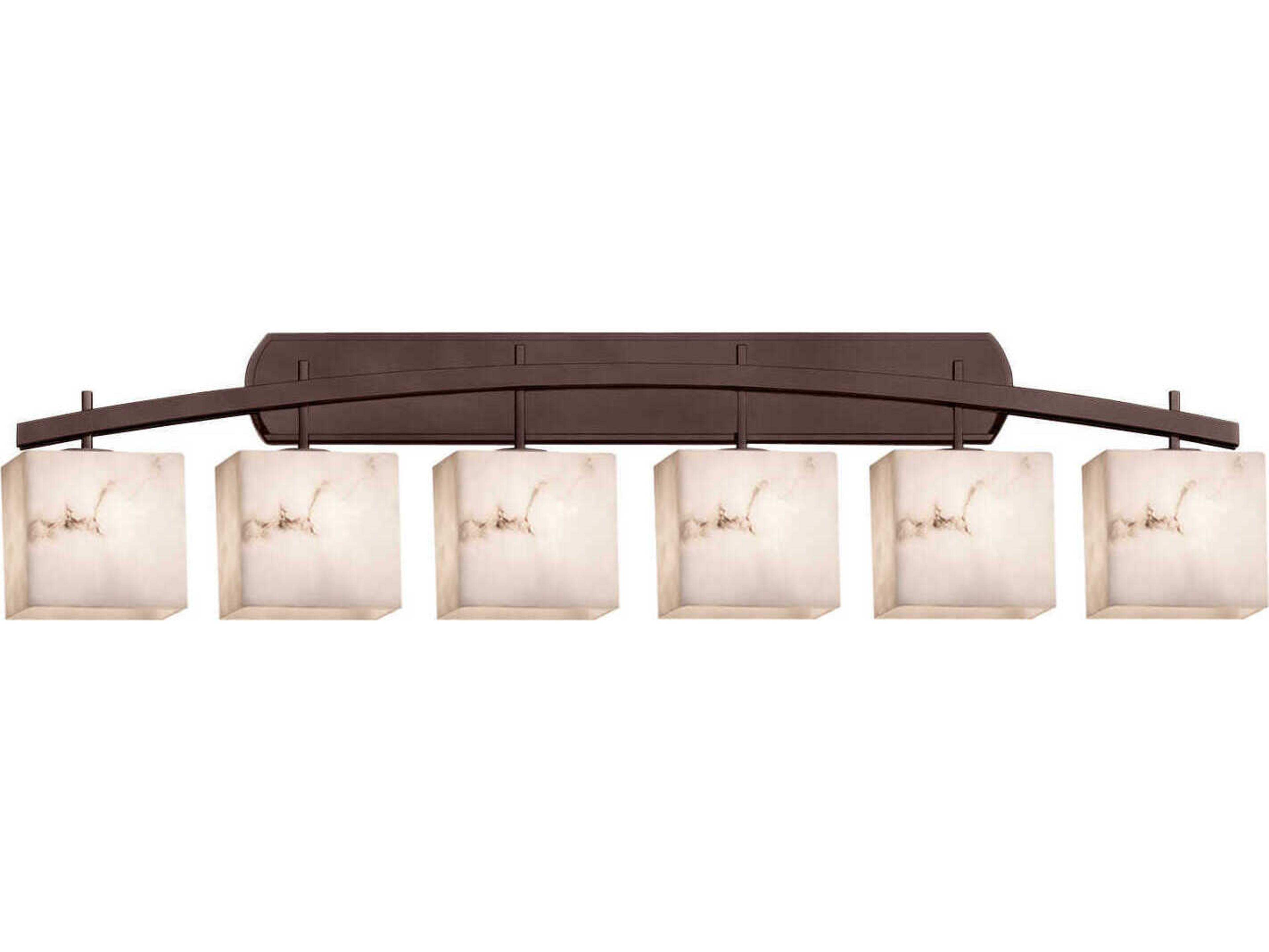 Justice Design Group Lumenaria 6-Light Bronze Vanity Light