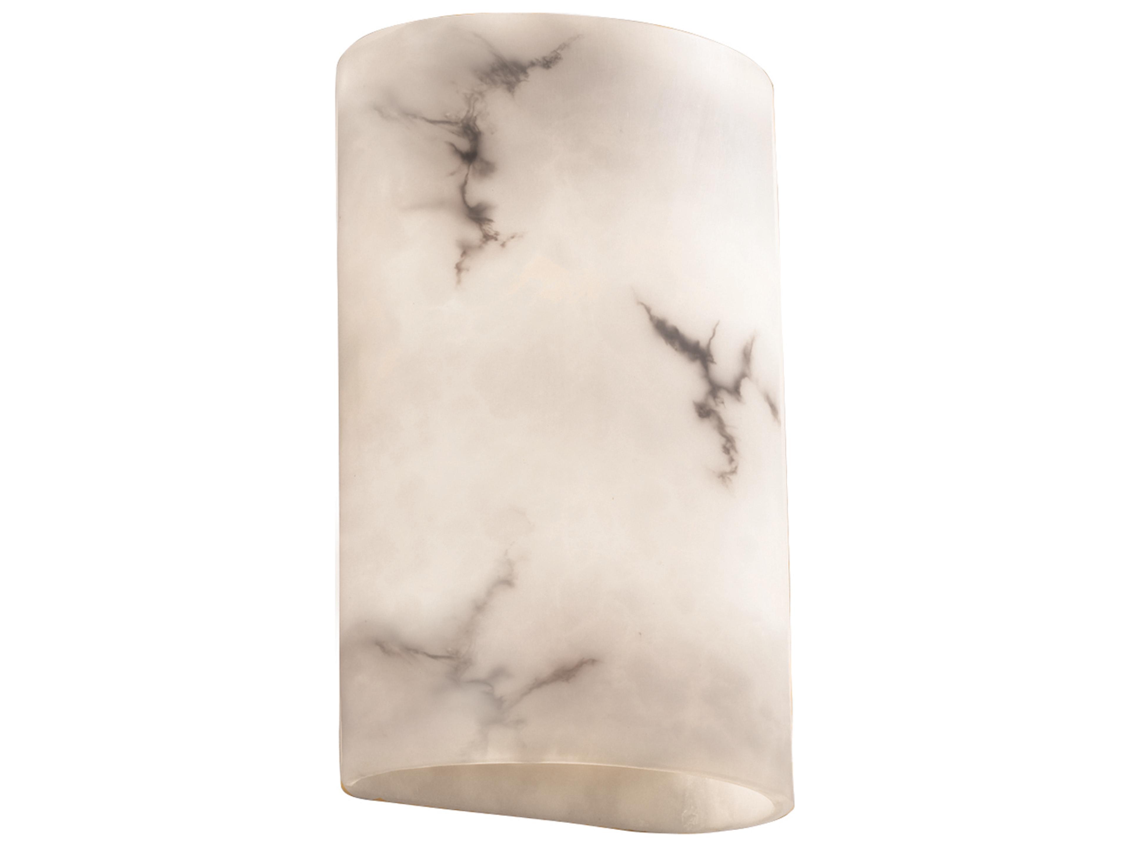 Justice Design Group Lumenaria 2-Light White Wall Sconce