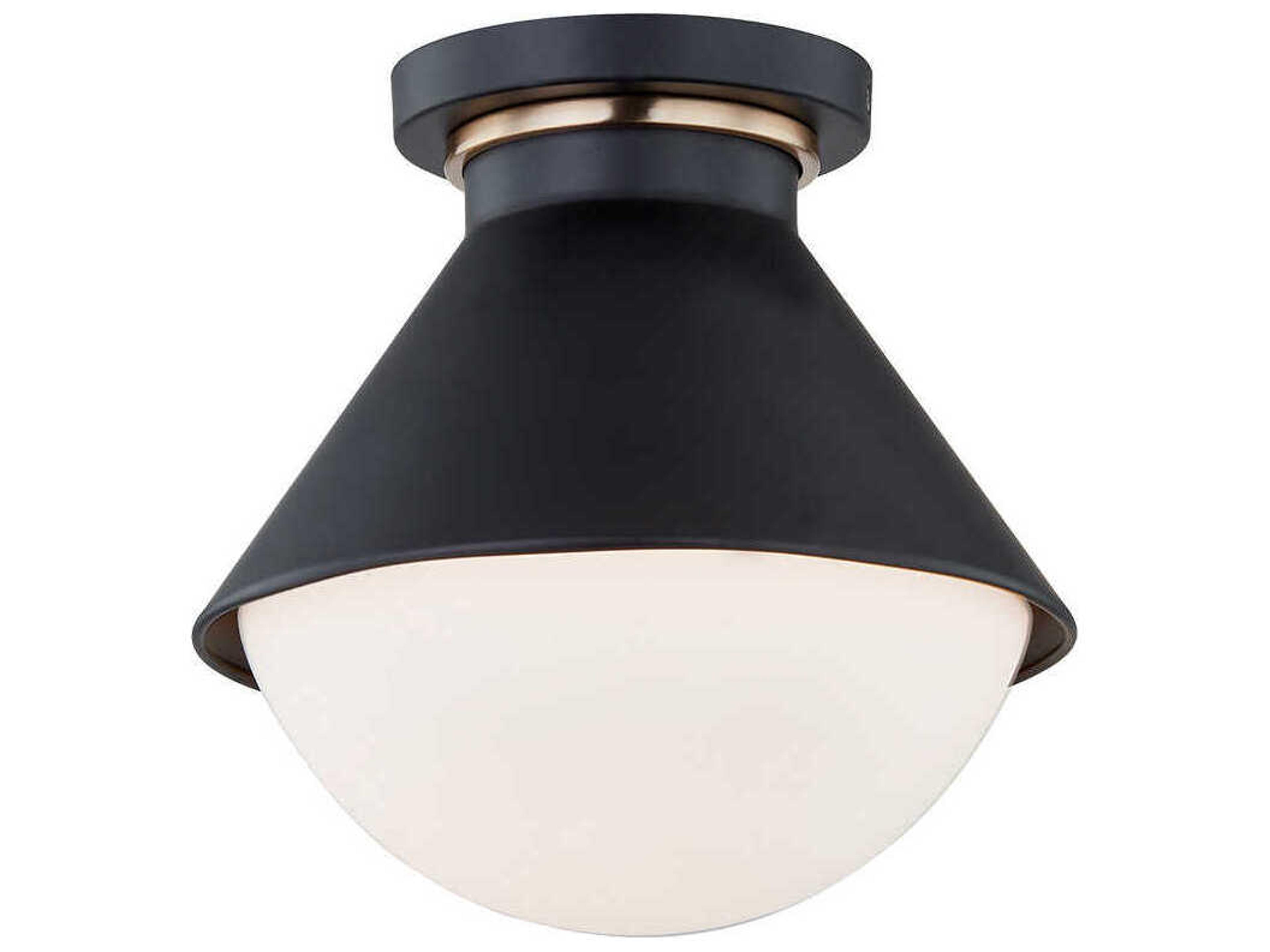 Justice Design Group Fusion Ravelle 1-Light Outdoor Ceiling Light