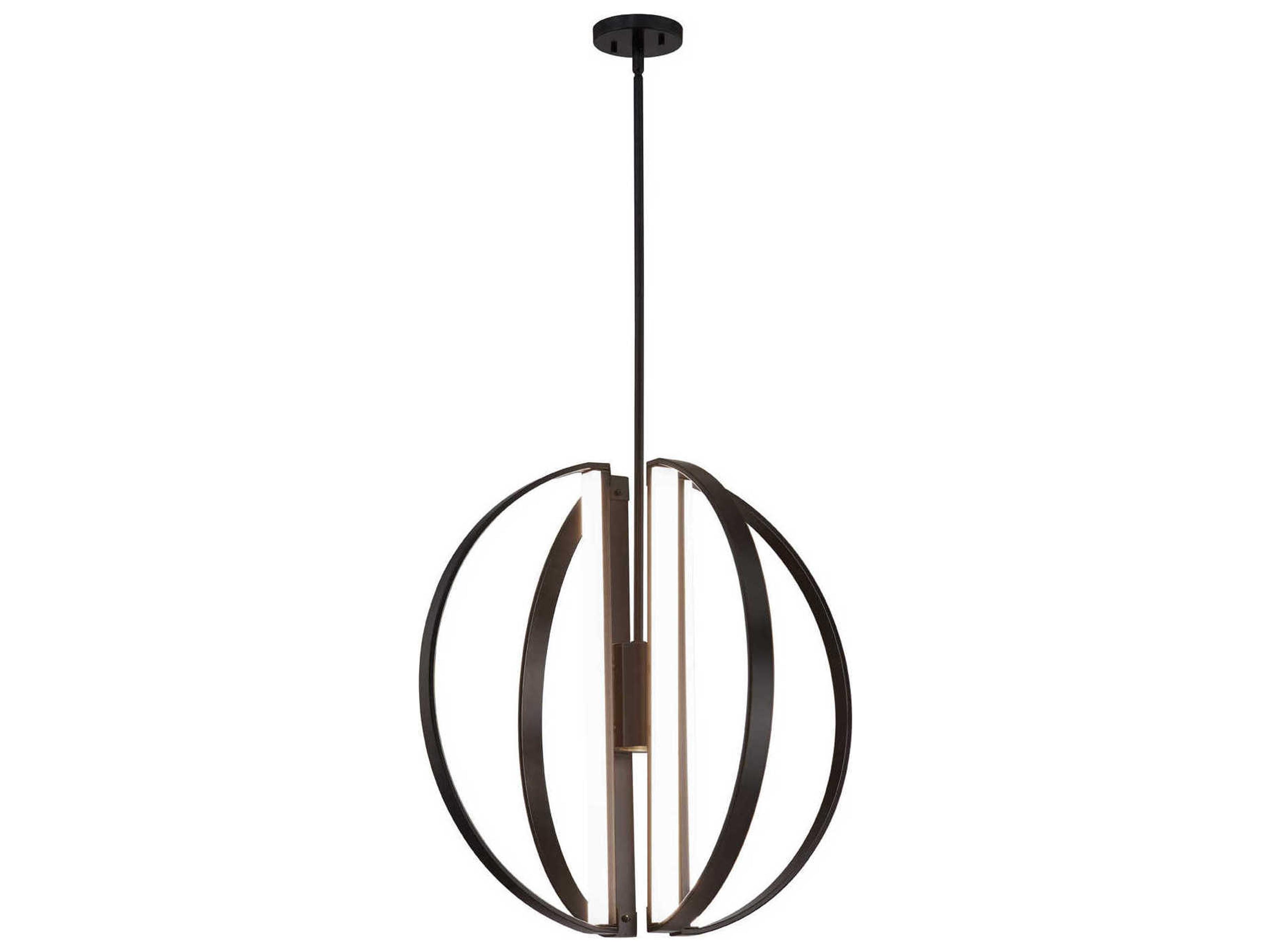 Justice Design Group Black LED Pendant
