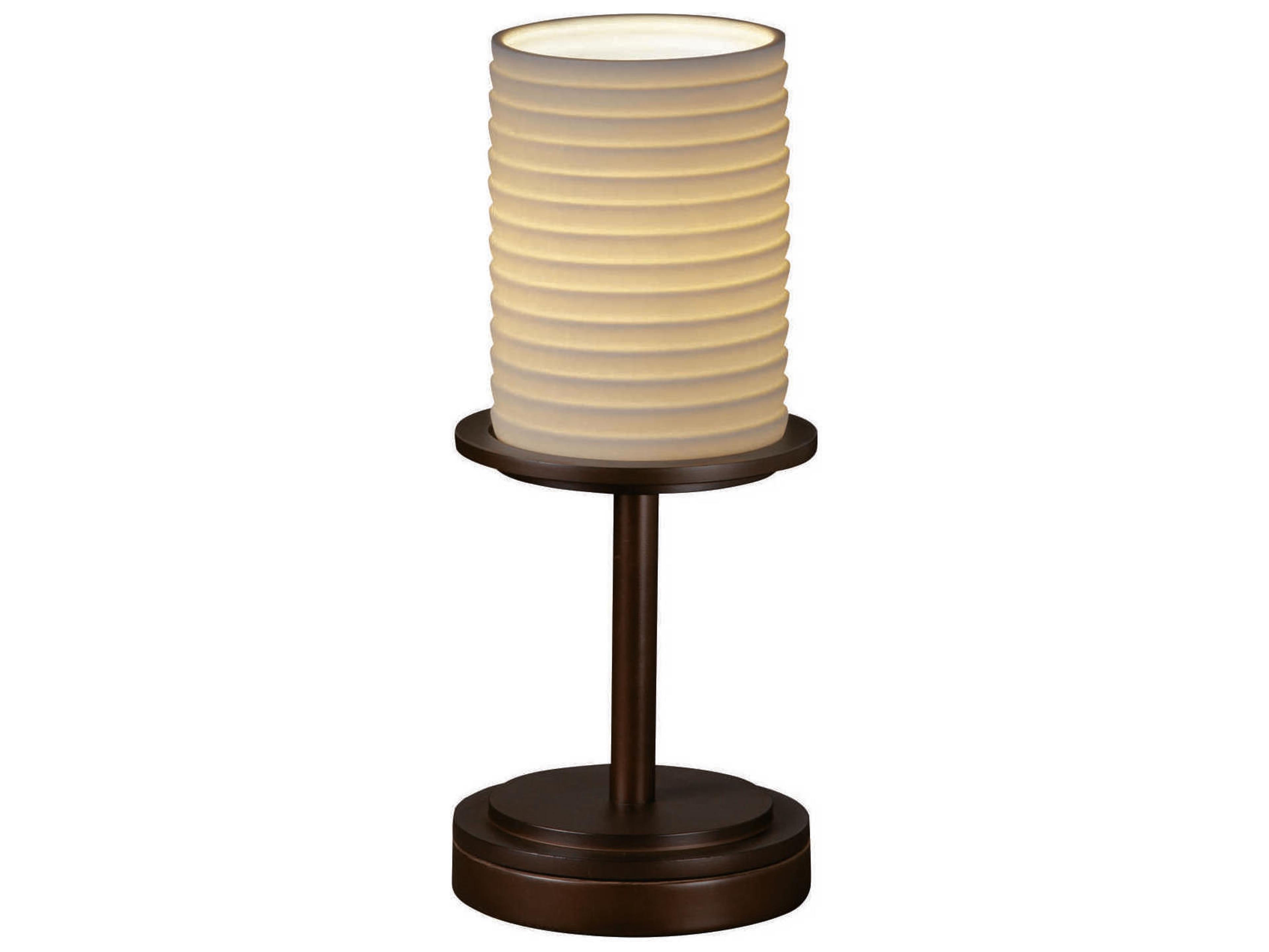 Justice Design Group Limoges Dakota Bronze Table Lamp