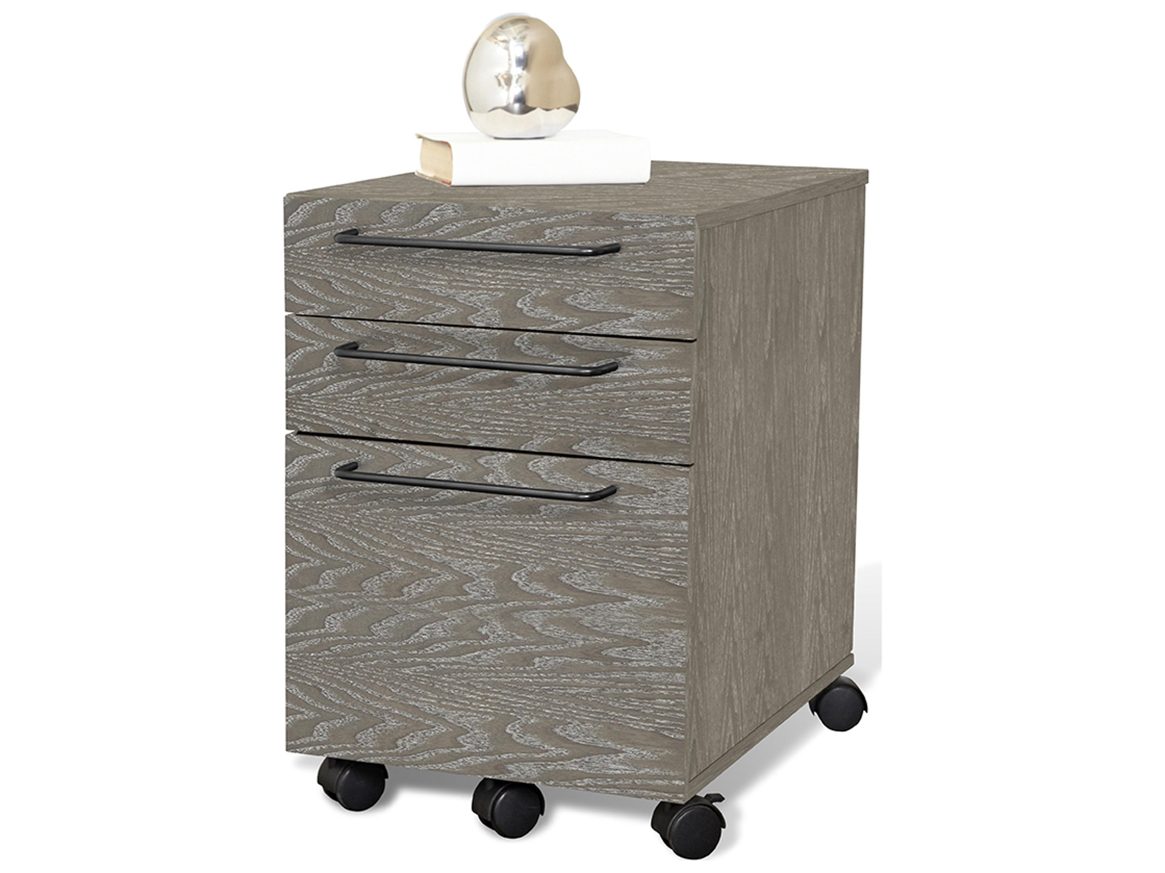 Unique Furniture Grey File Cabinet