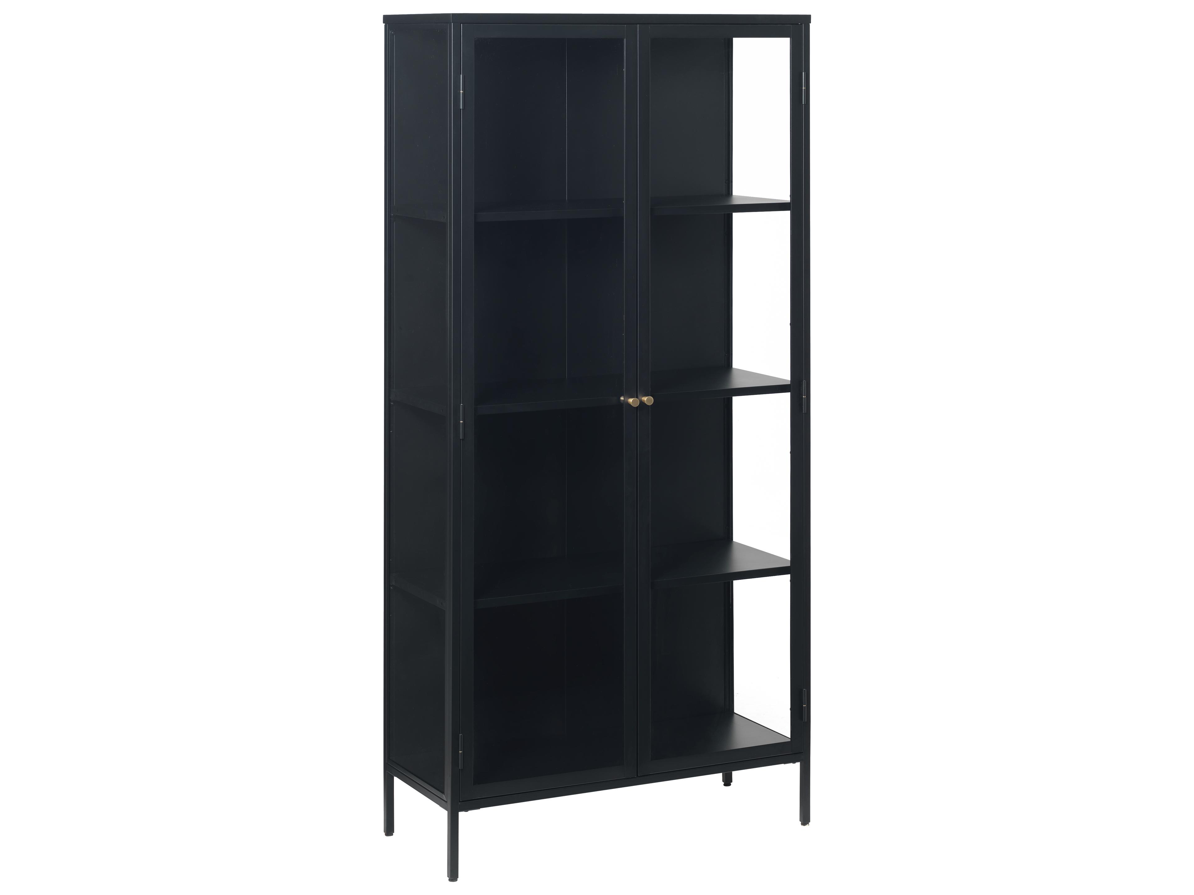Unique Furniture Altair Black & Golden Display Cabinet