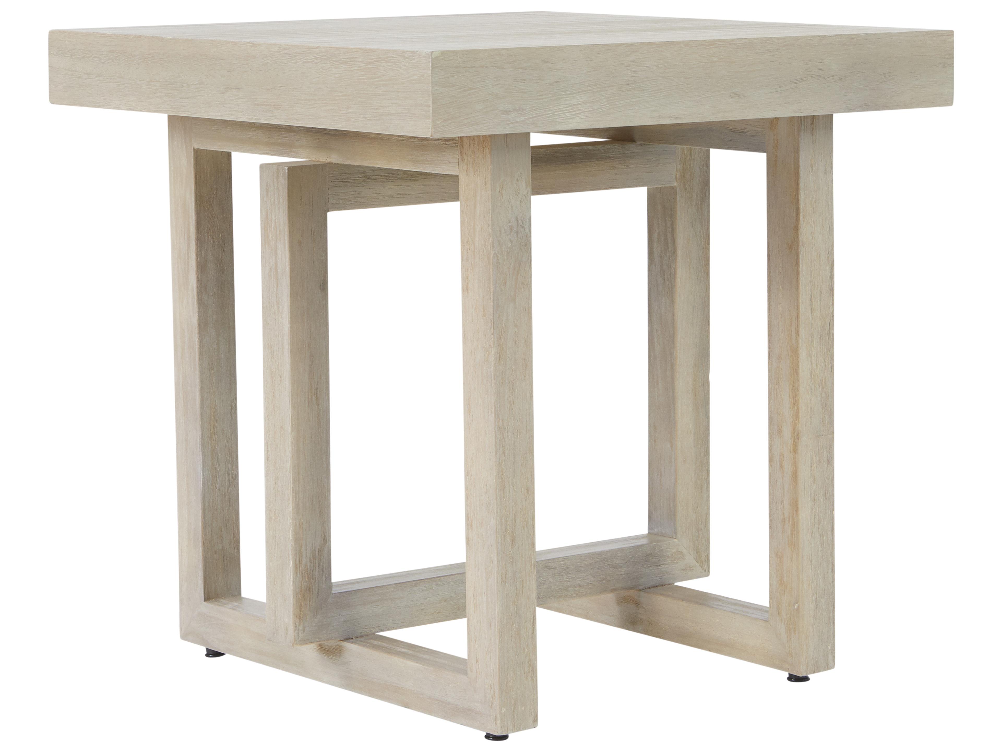 Unique Furniture Jalisco Square Wood Barley End Table