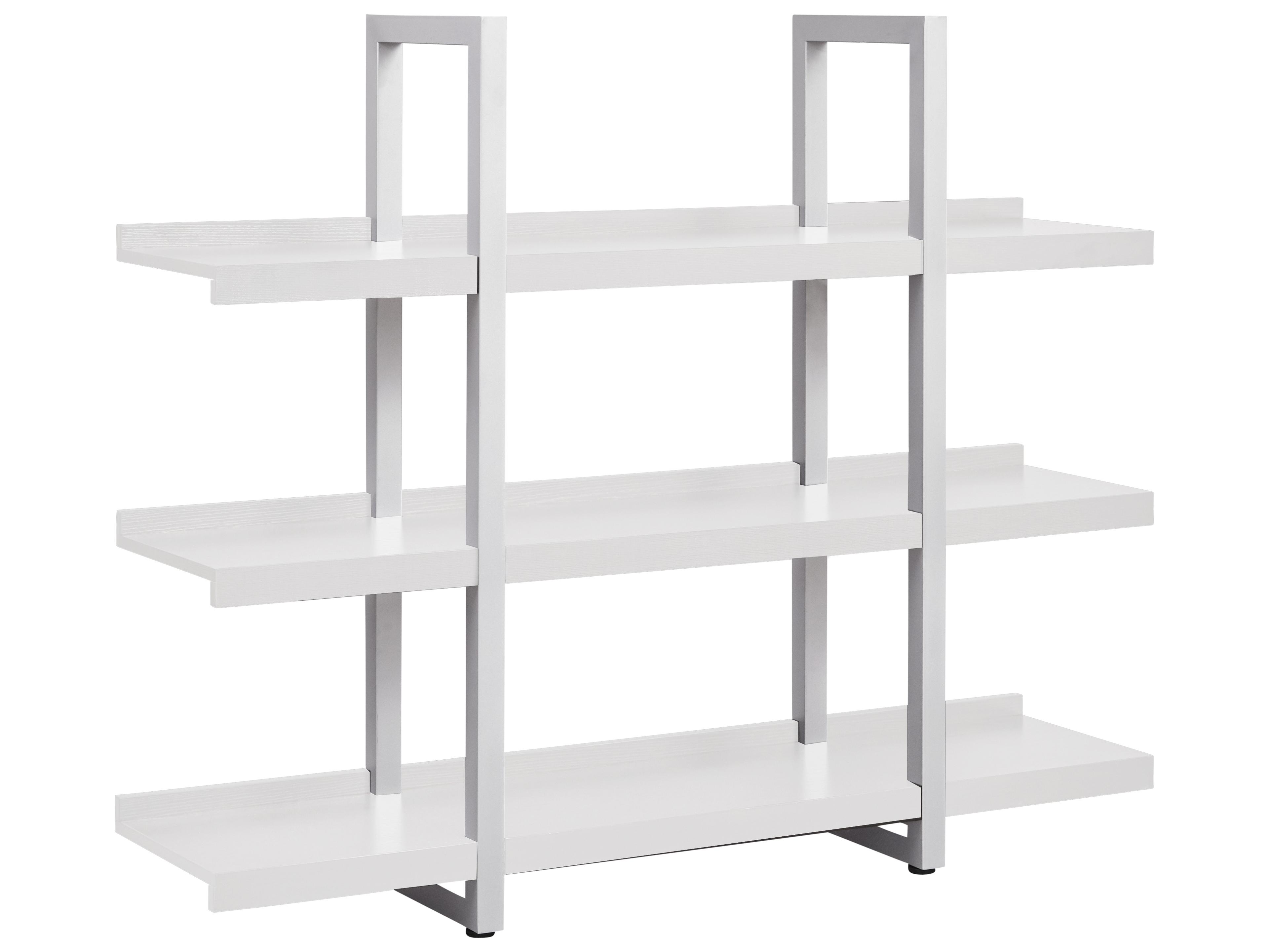 Unique Furniture Kalmar White Bookcase