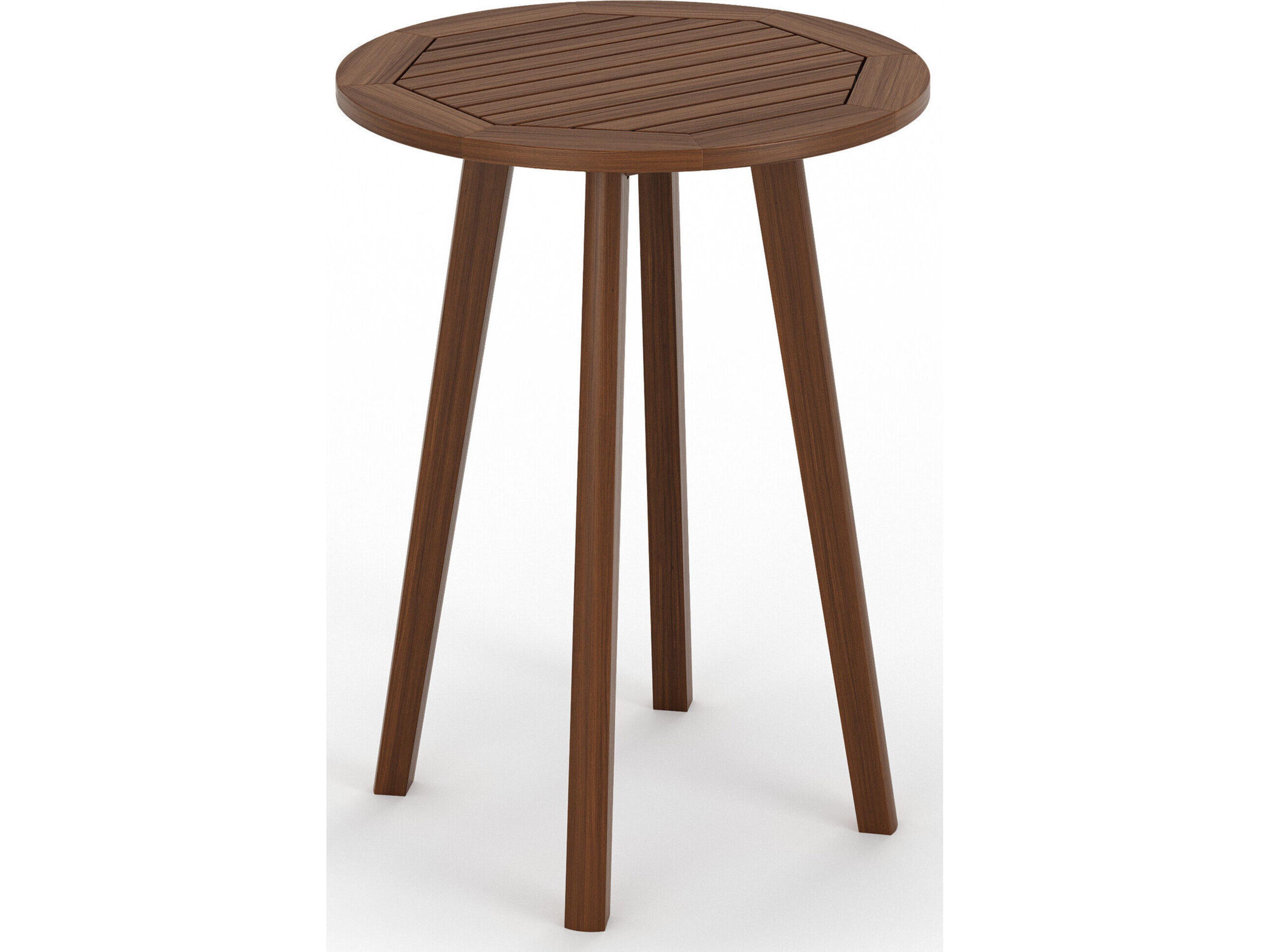 Jensen Outdoor Foundations IPE 28" Round Bistro Table