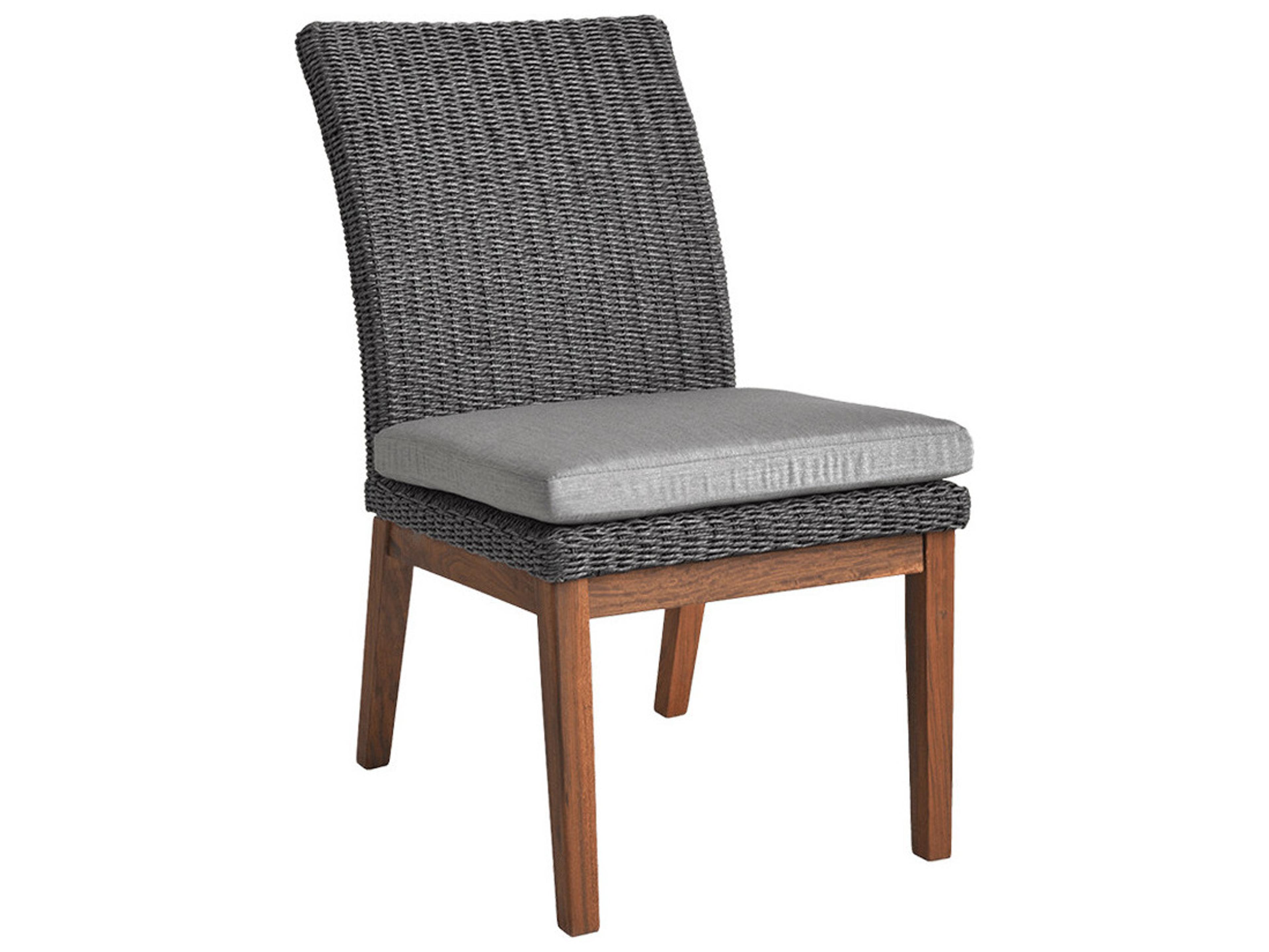 Jensen Coral Side Chair/Gray Seat Replacement Cushions