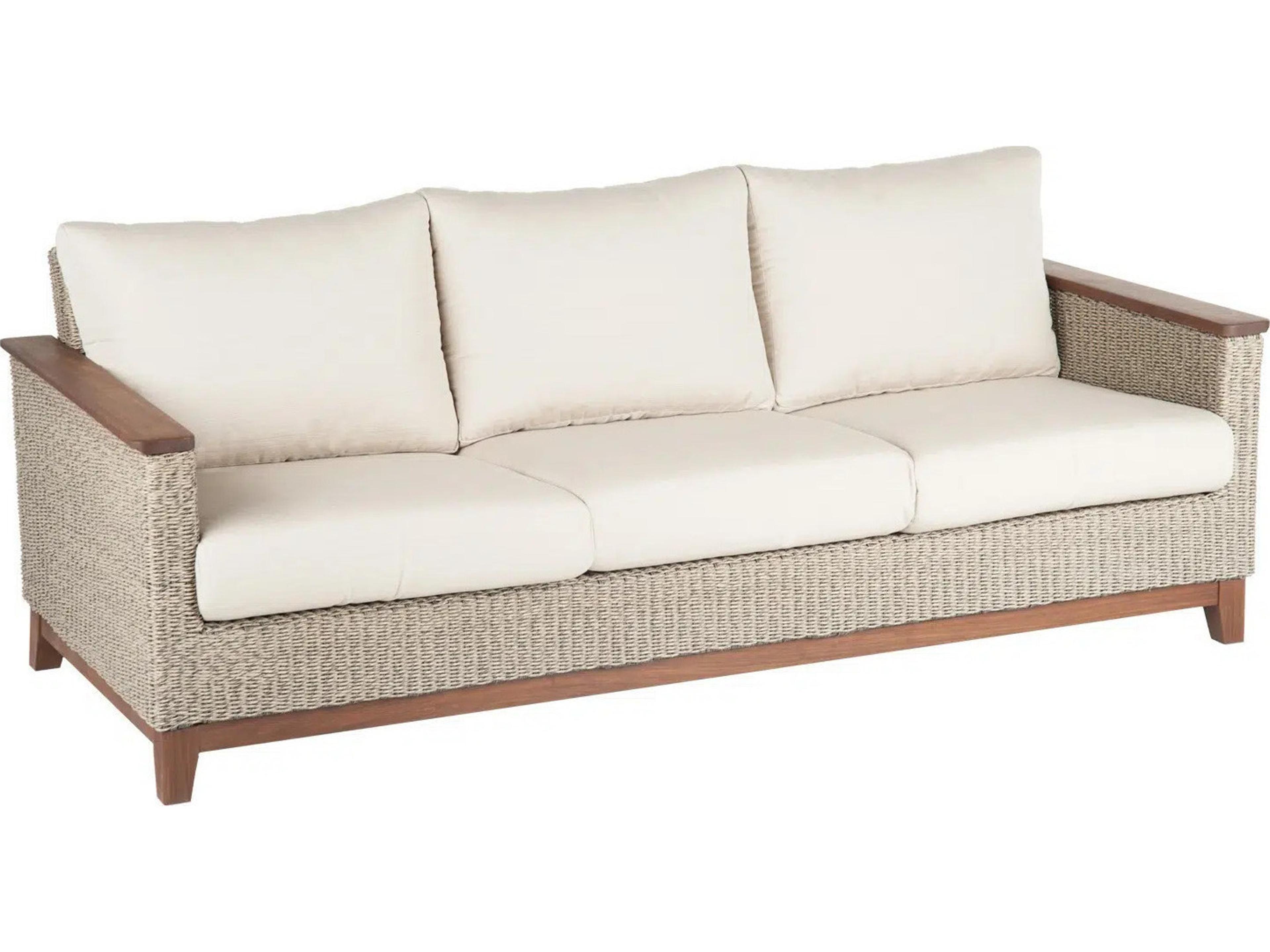Jensen Outdoor Coral Sofa /Natural