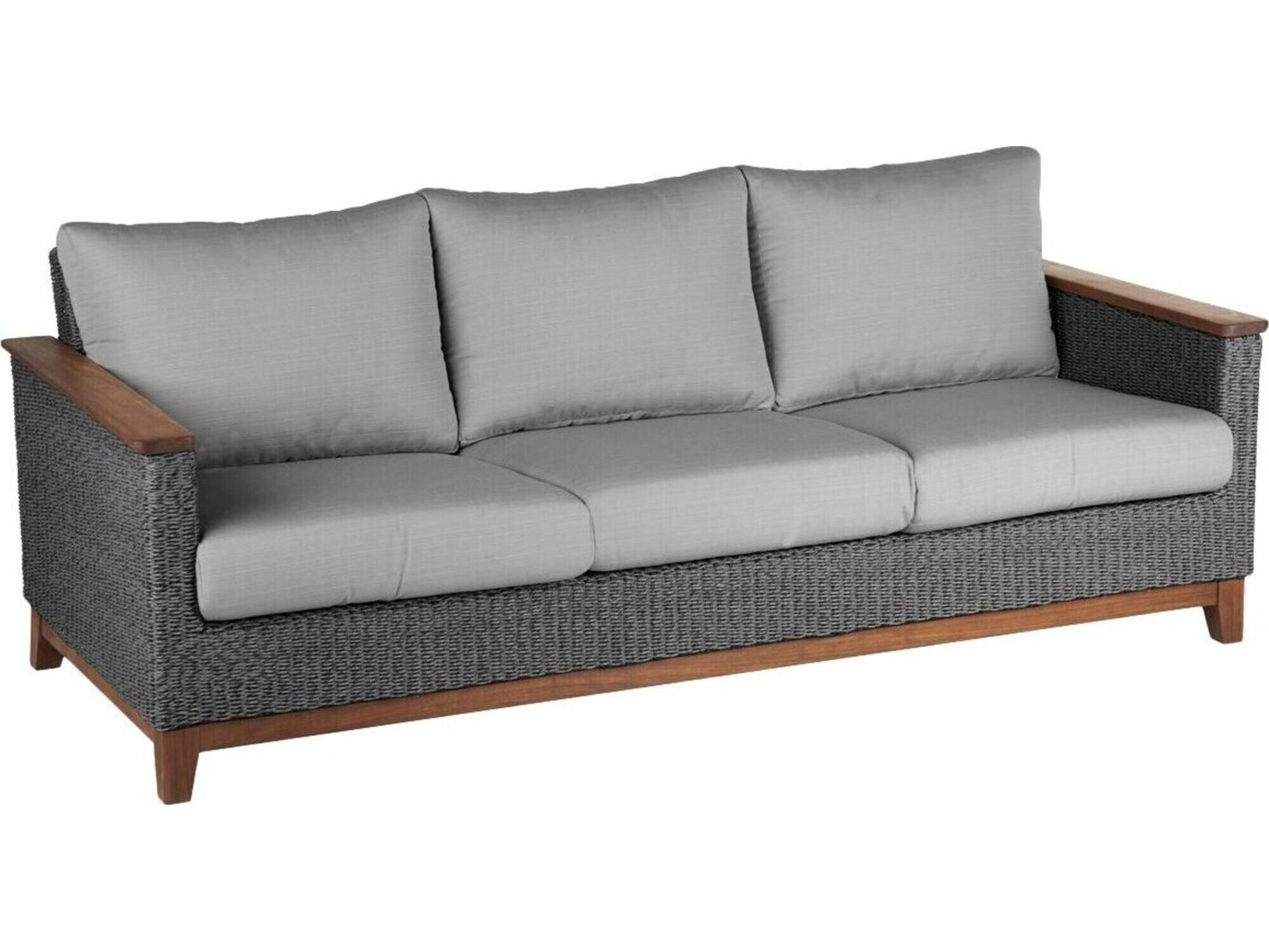 Jensen Outdoor Coral Sofa /Gray