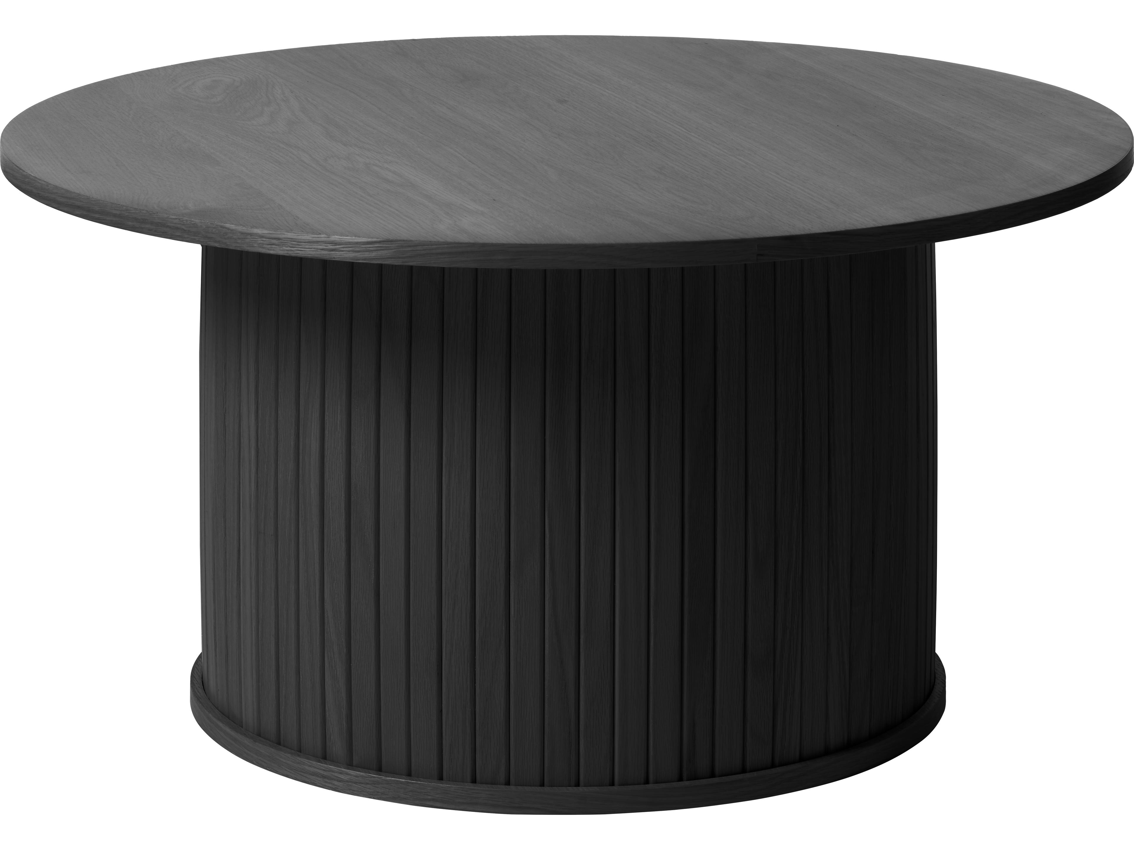 Unique Furniture Nola Round Wood Coffee Table