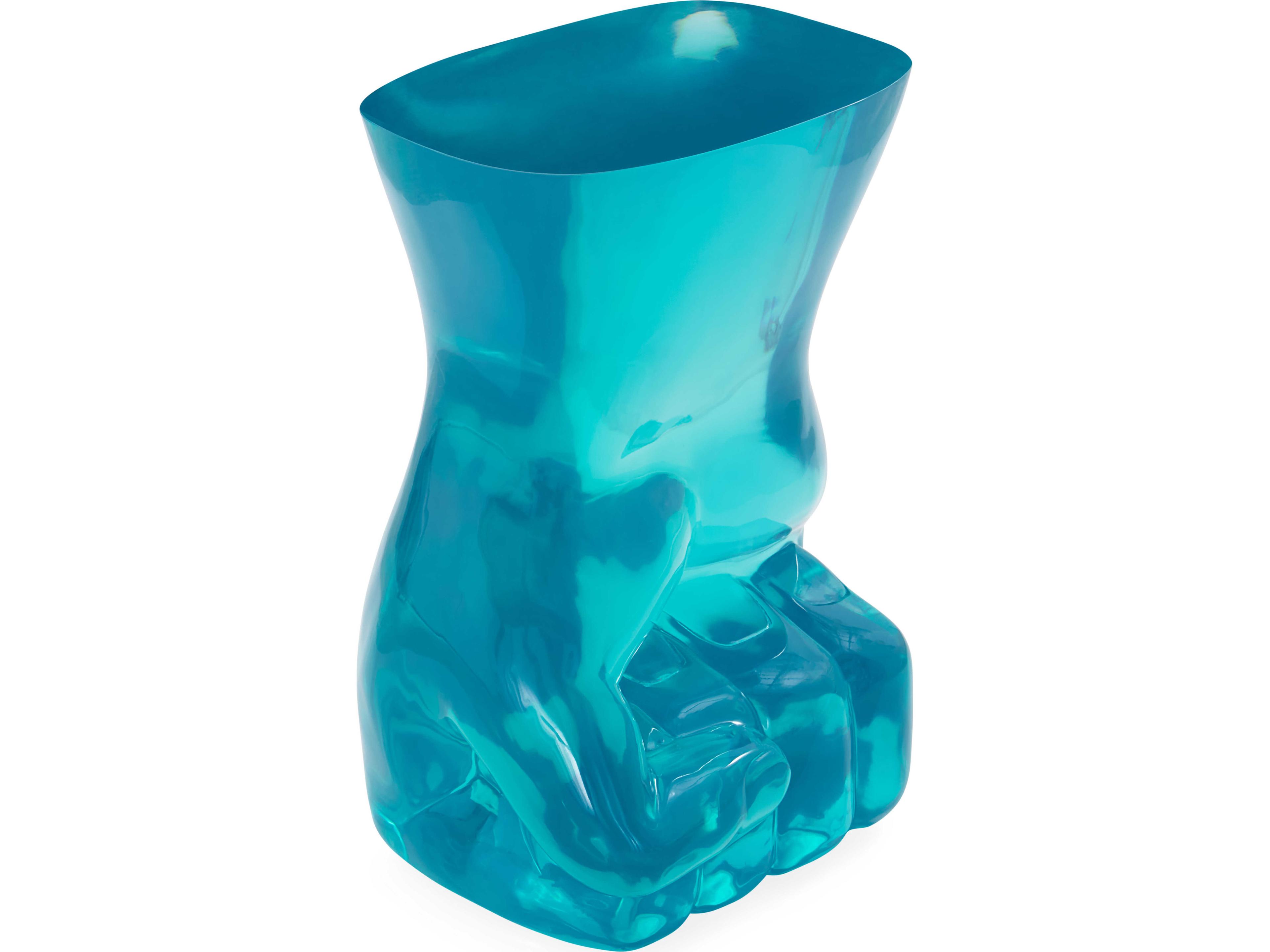 Jonathan Adler Acrylic Rectangular End Table