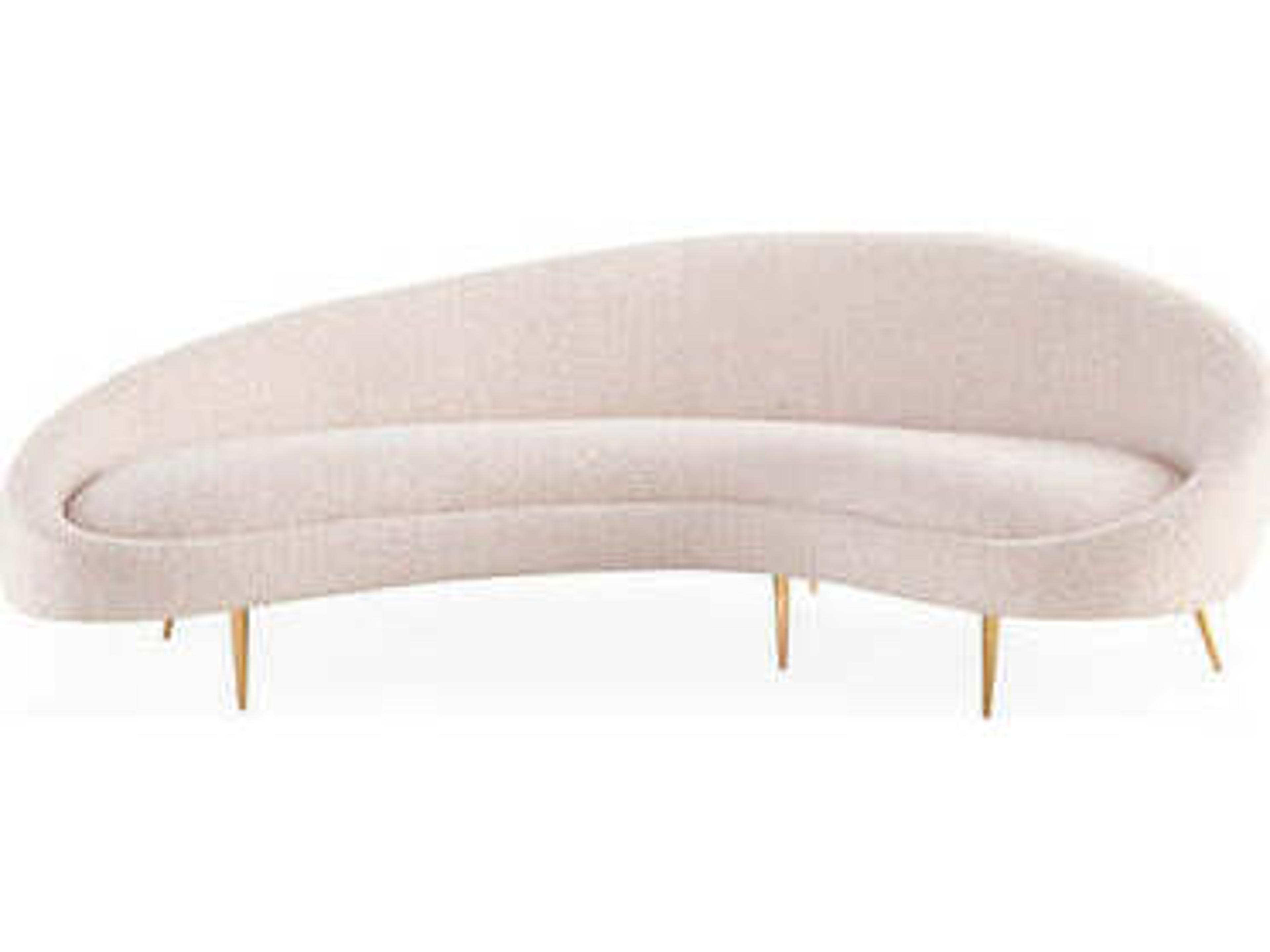 Jonathan Adler Ether Beige Upholstered Sofa