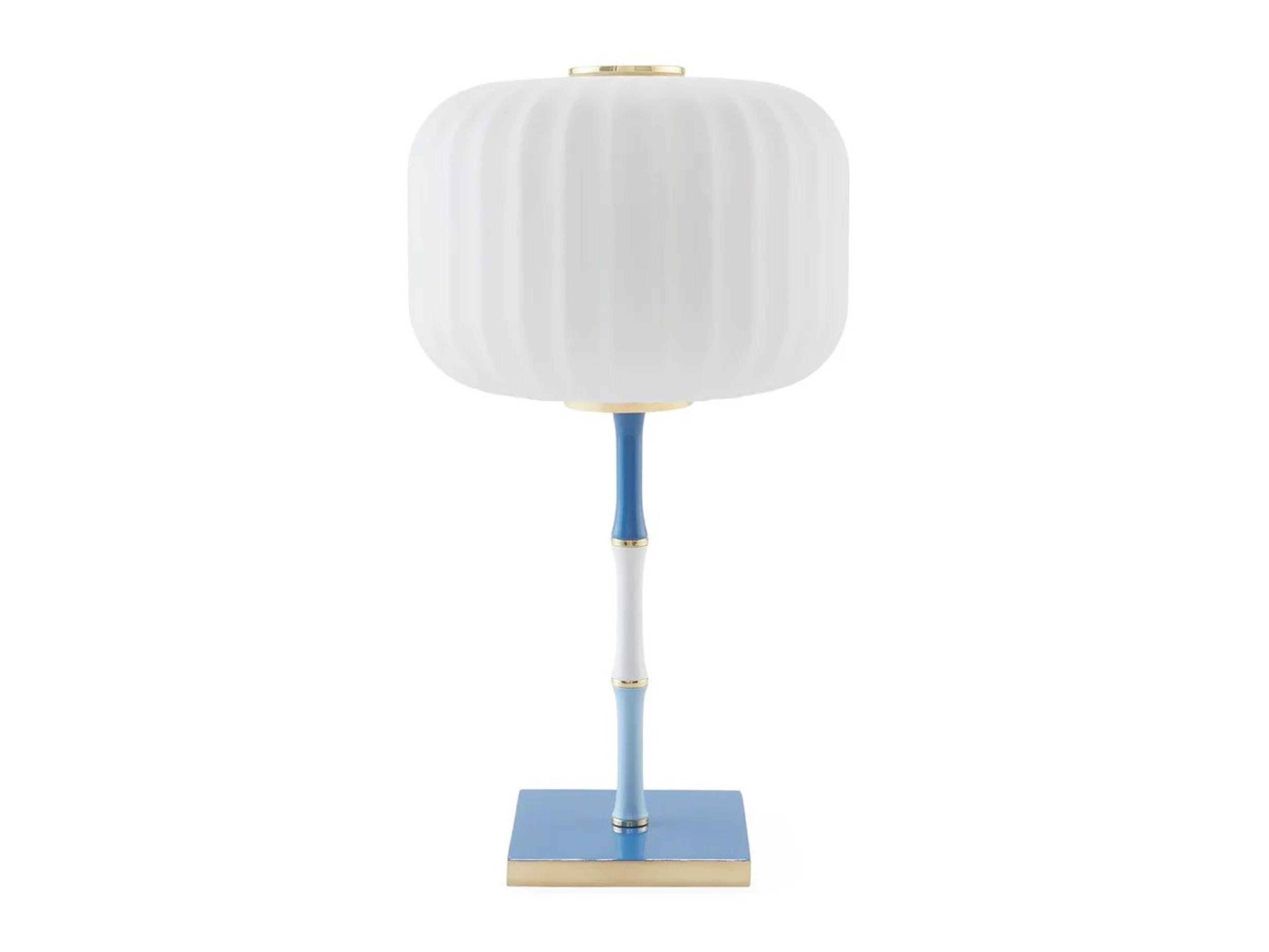 Jonathan Adler Scala Blue Table Lamp