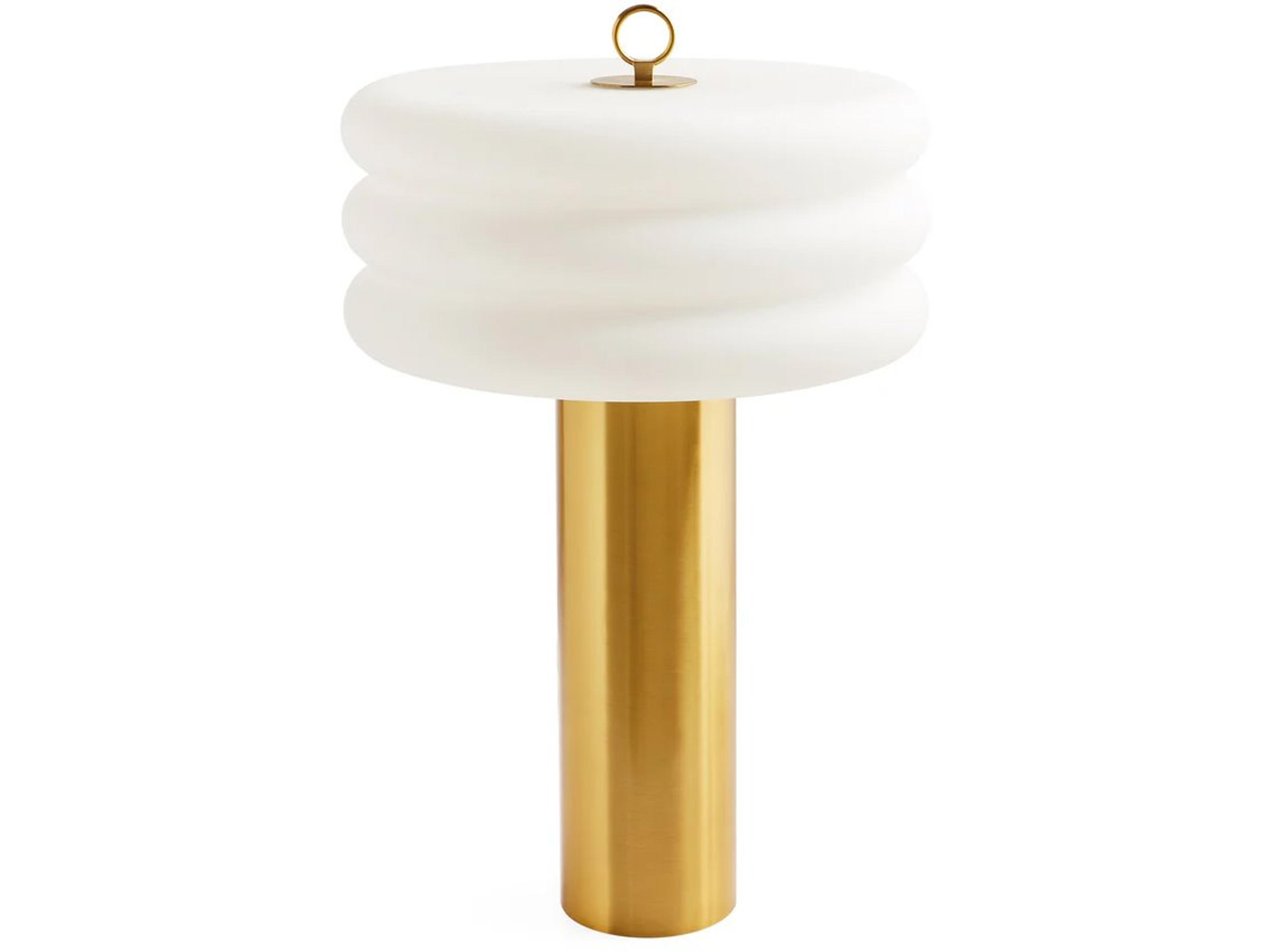 Jonathan Adler Alphaville Brass Table Lamp