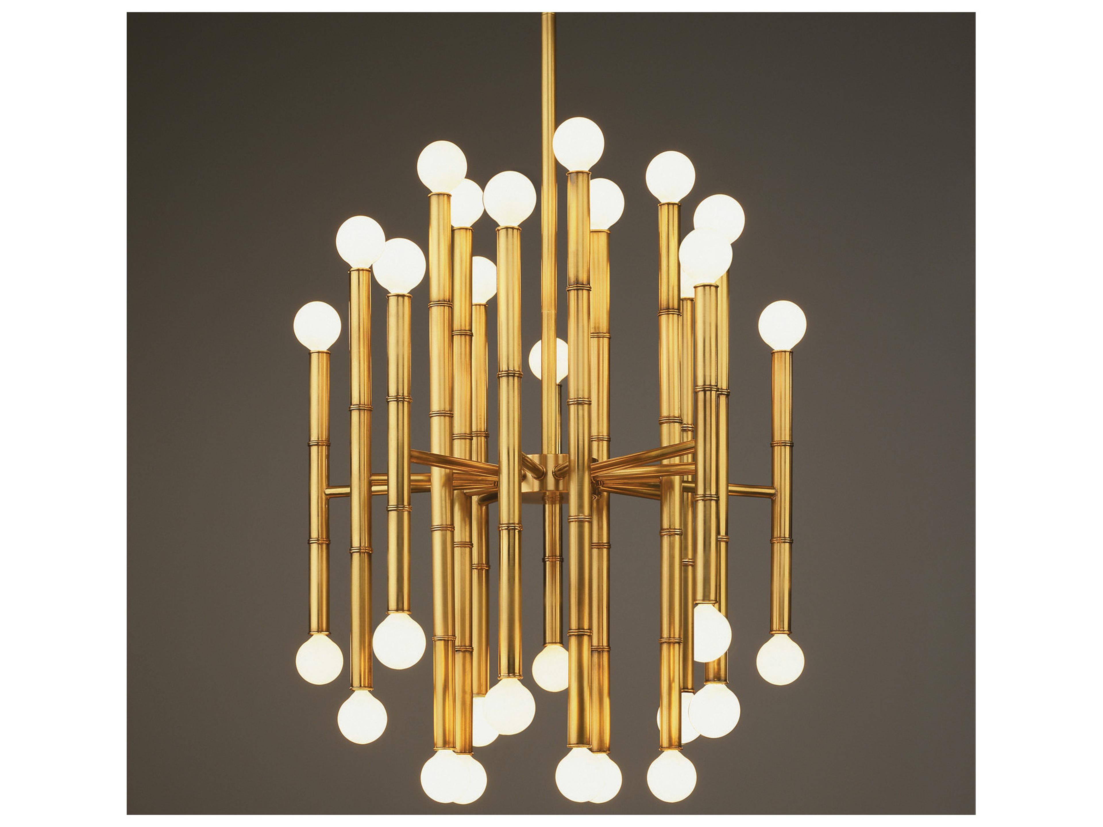 Jonathan Adler Meurice Brass Chandelier